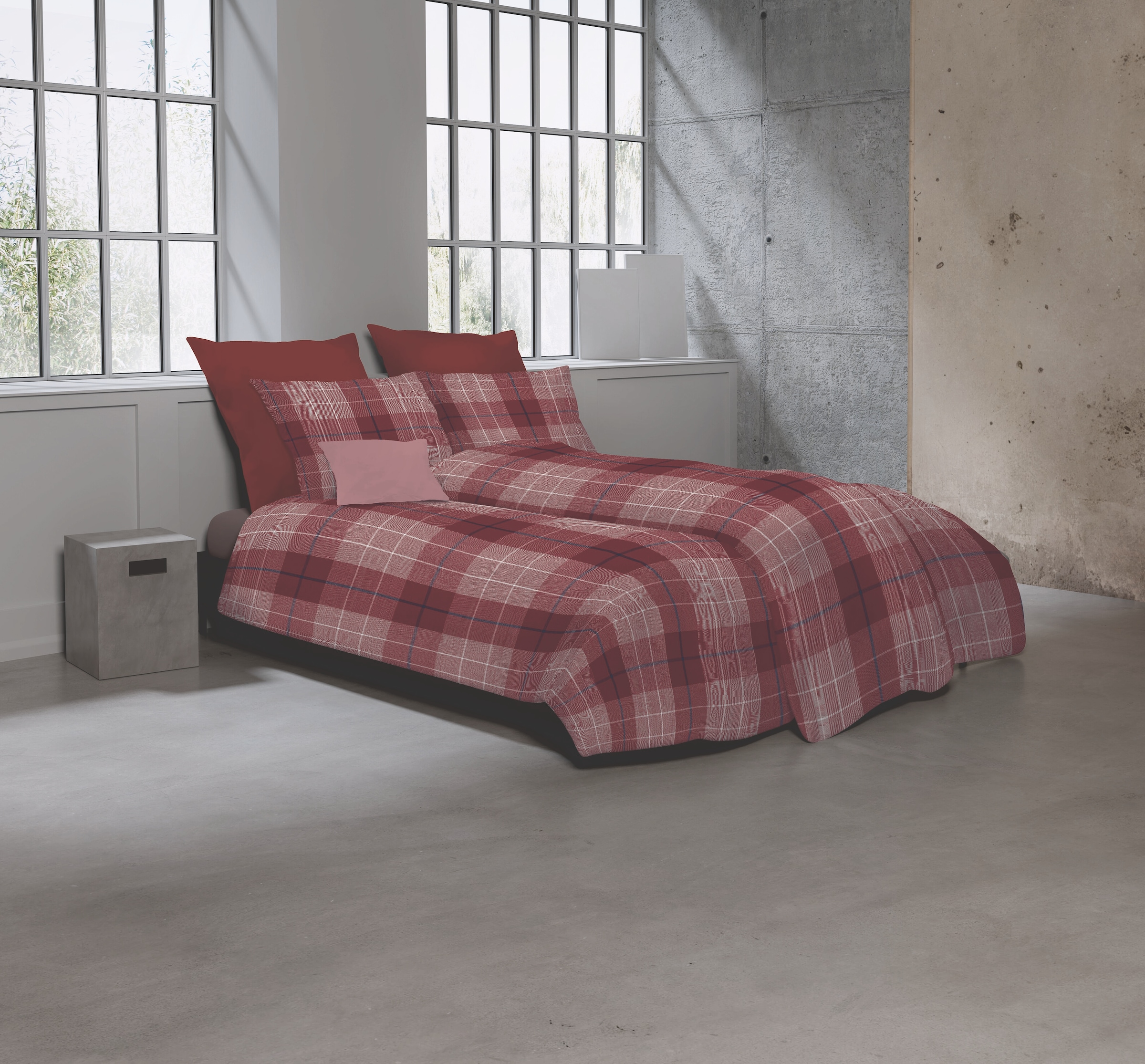 fleuresse Bettwäsche »Lech 4112, Flanell« 2 Stk. tlg.