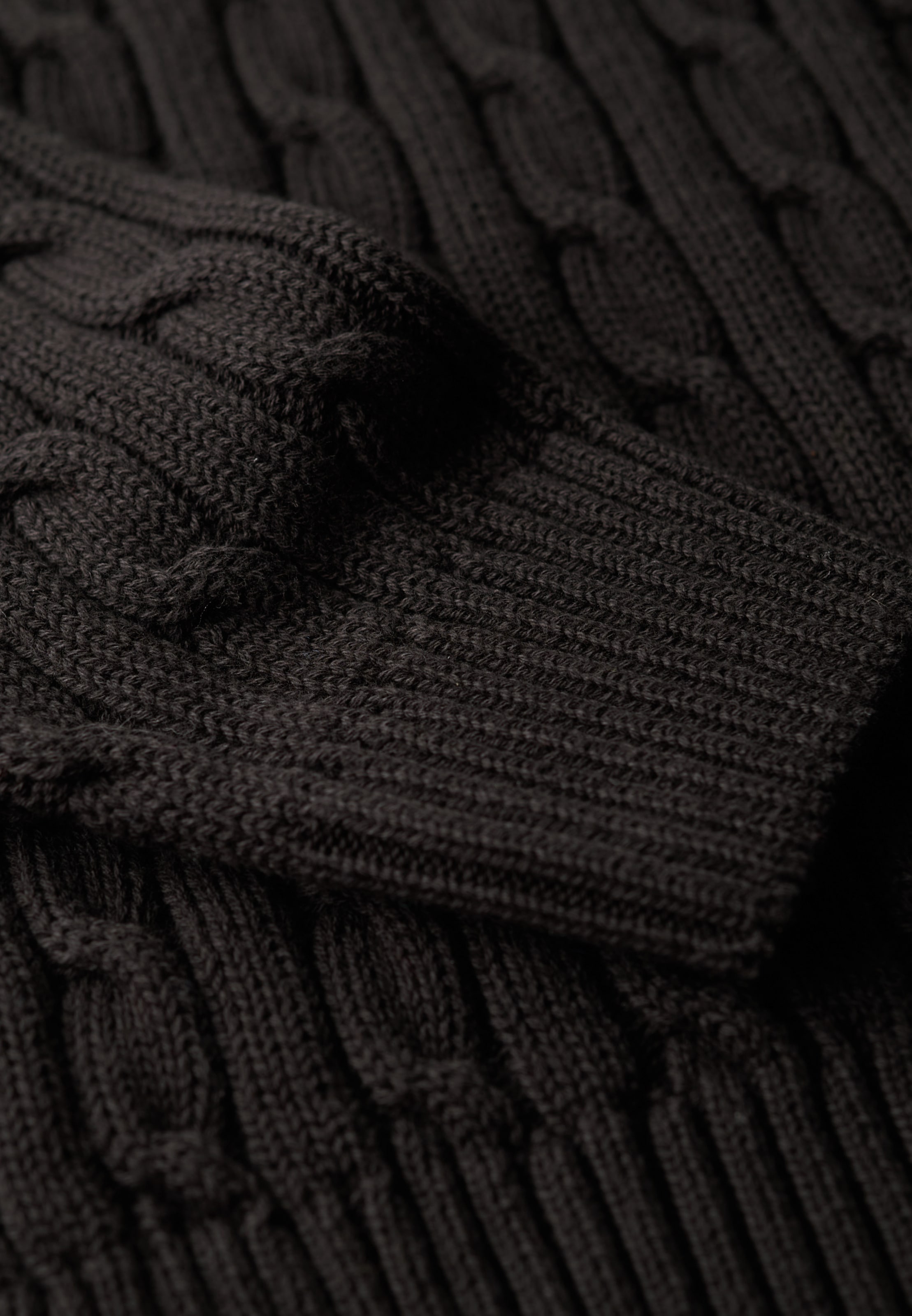 Superdry Rollkragenpullover »SLOUCHY CABLE ROLL NECK« Baumwolle, loose fit
