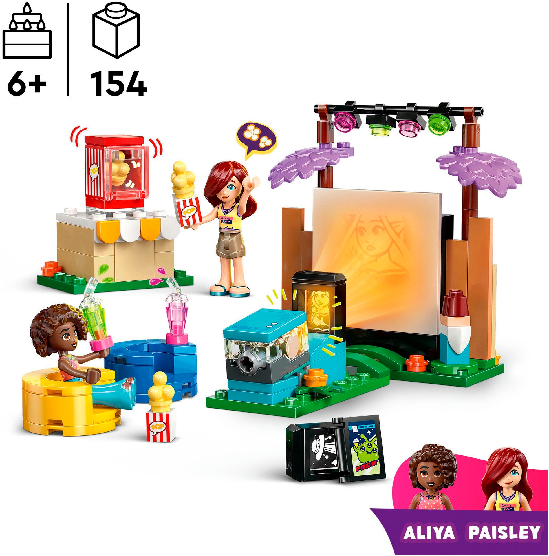 LEGO® Pions de construction »Filmabend mit Freunden (42642), LEGO Friends« Made in Europe