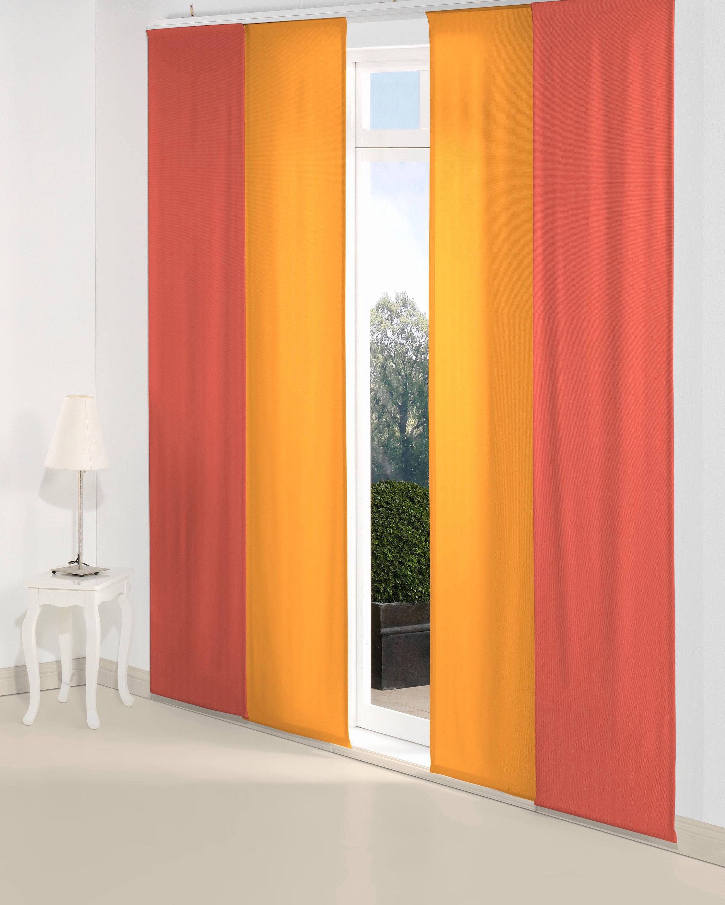 Wirth Schiebegardine »WirthNatur« Paneelwagen 1 Stk. tlg. Inkl. Montagezubehör