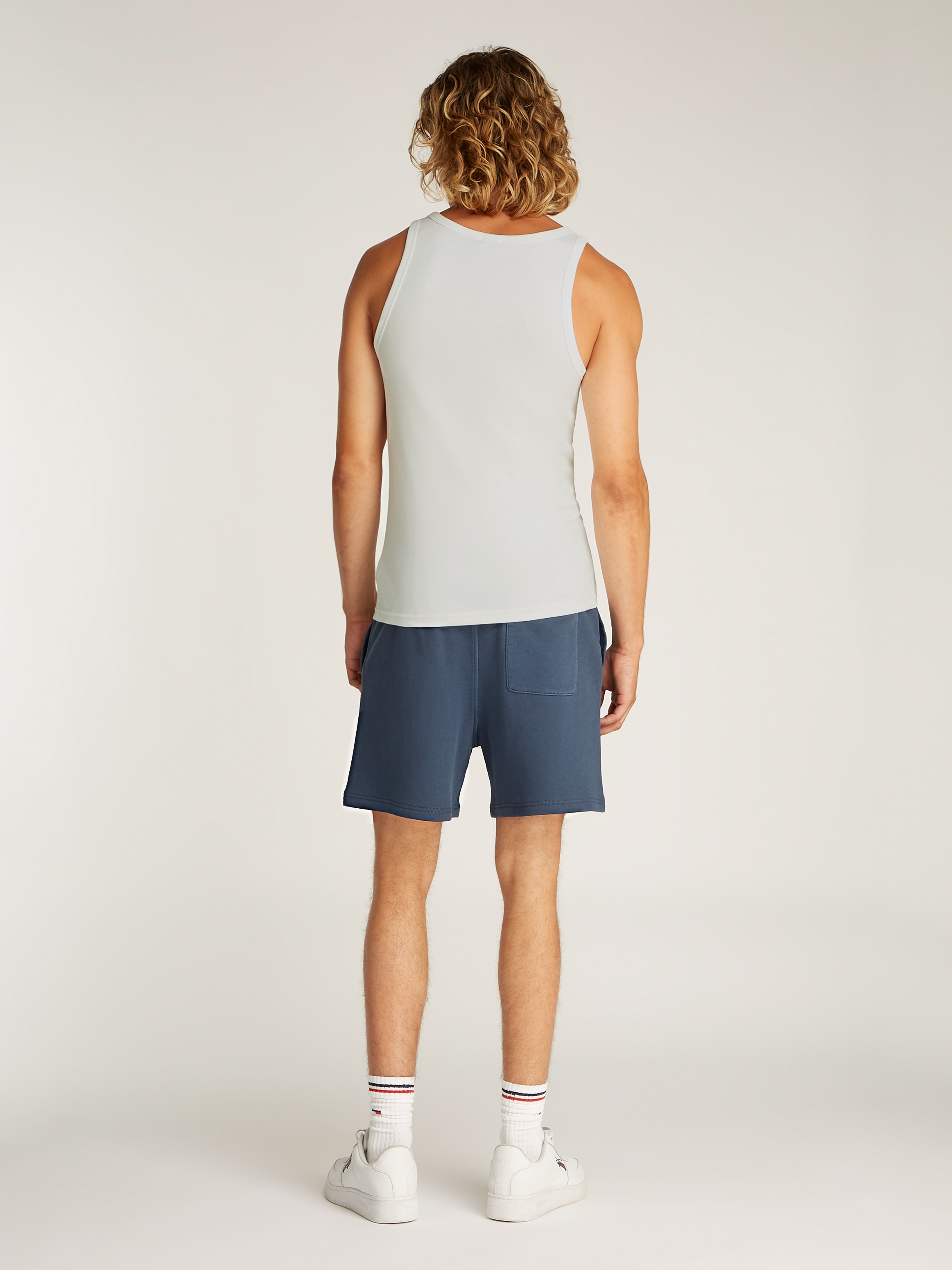 Tommy Jeans Débardeur »TJM XSLIM 2PCK RIB TANK EXT« Packung, 2er, 2 cuis mit gerippter Struktur