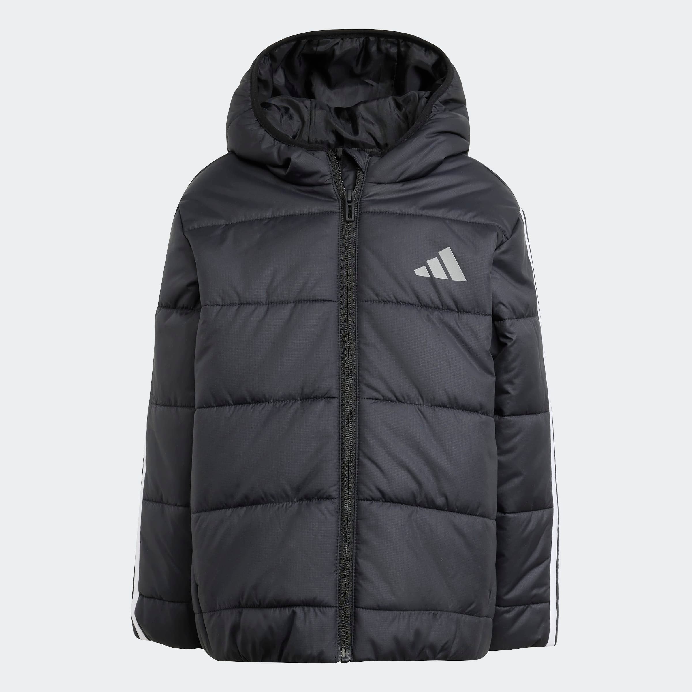 adidas Sportswear Veste d'hiver »ESSENTIALS 3-STREIFEN GEFÜTTERTE« für Kinder, mit Reissverschluss, leichtes Material
