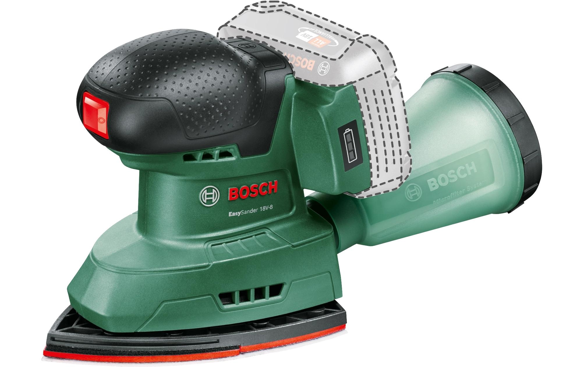 BOSCH Akku-Multischleifer »EasySander 18V-8 - solo« ohne Akku und Ladegerät