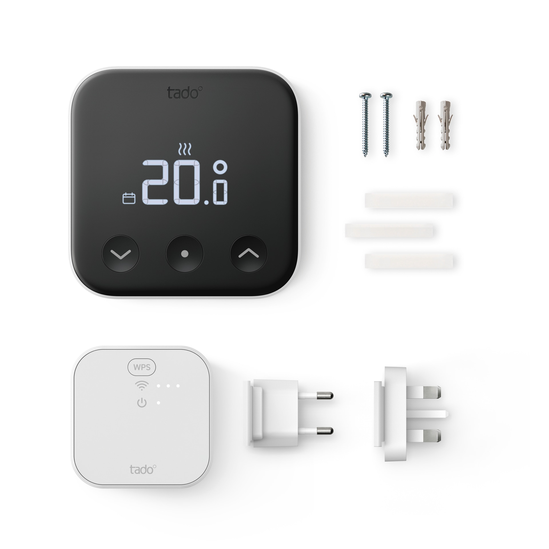 Tado Accessoires smart home »Kit Smartes Thermostat + 3x Smartes Thermostat (Line X)«