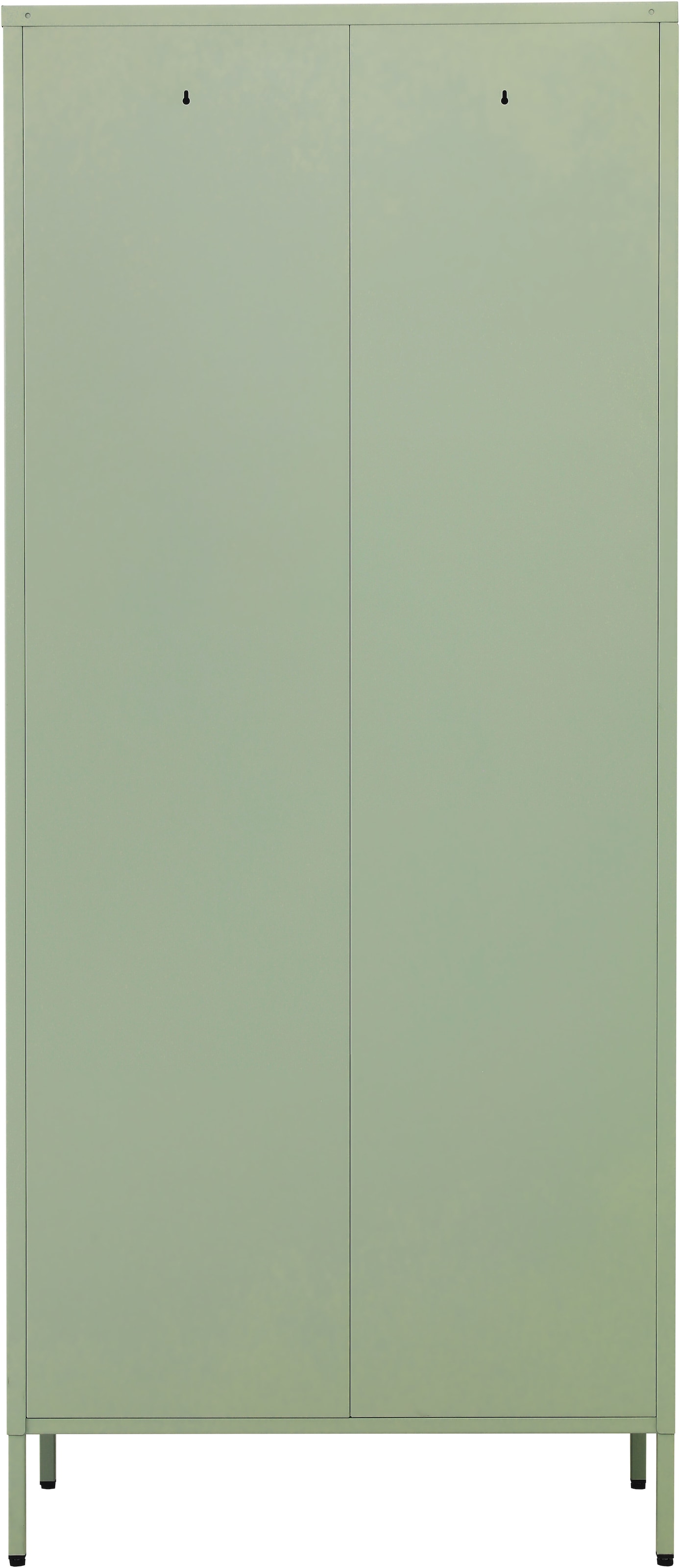 GOODproduct Armoire à portes battantes »Kleiderschrank Schrank Metallschrank Mehrzweckschrank Siena Spind« En 4 couleurs en métal,  réglable en hauteur, verrouillable