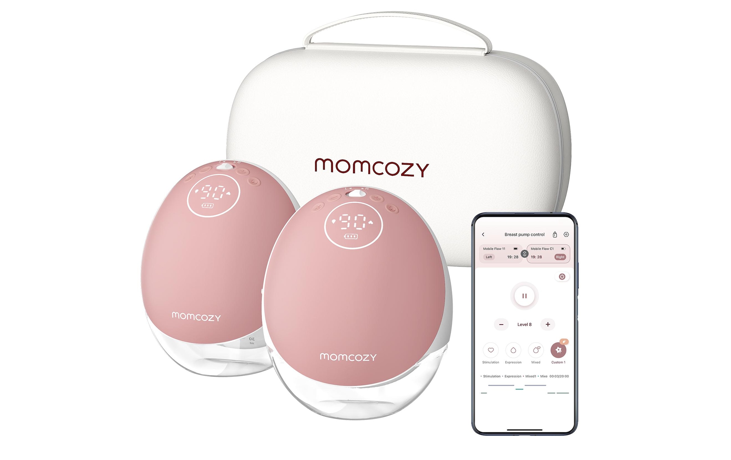 Momcozy Elektrische Milchpumpe »M9 Doppelte Elektrisch«