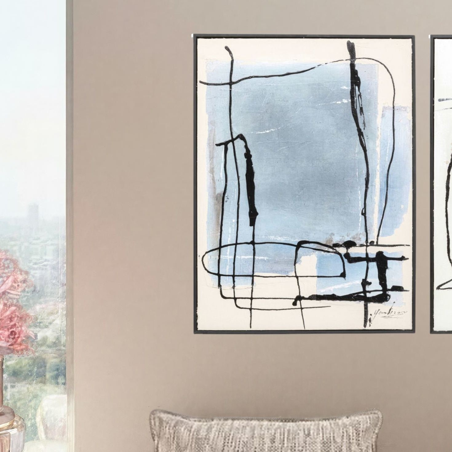 Kare Design Bild mit Rahmen »Gerahmtes Bild Dust 55x75cm« 1, 