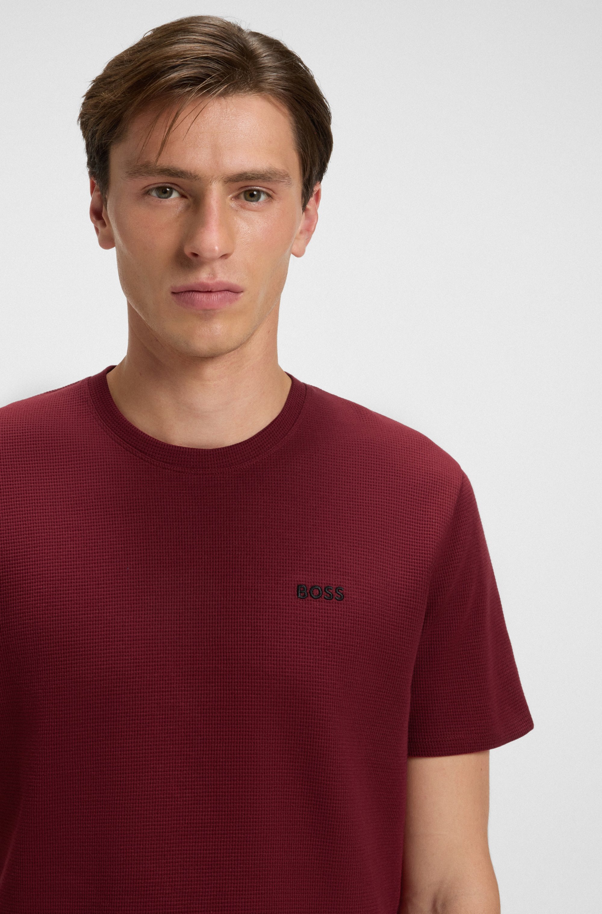 BOSS Haut de pyjama »Waffle T-Shirt«