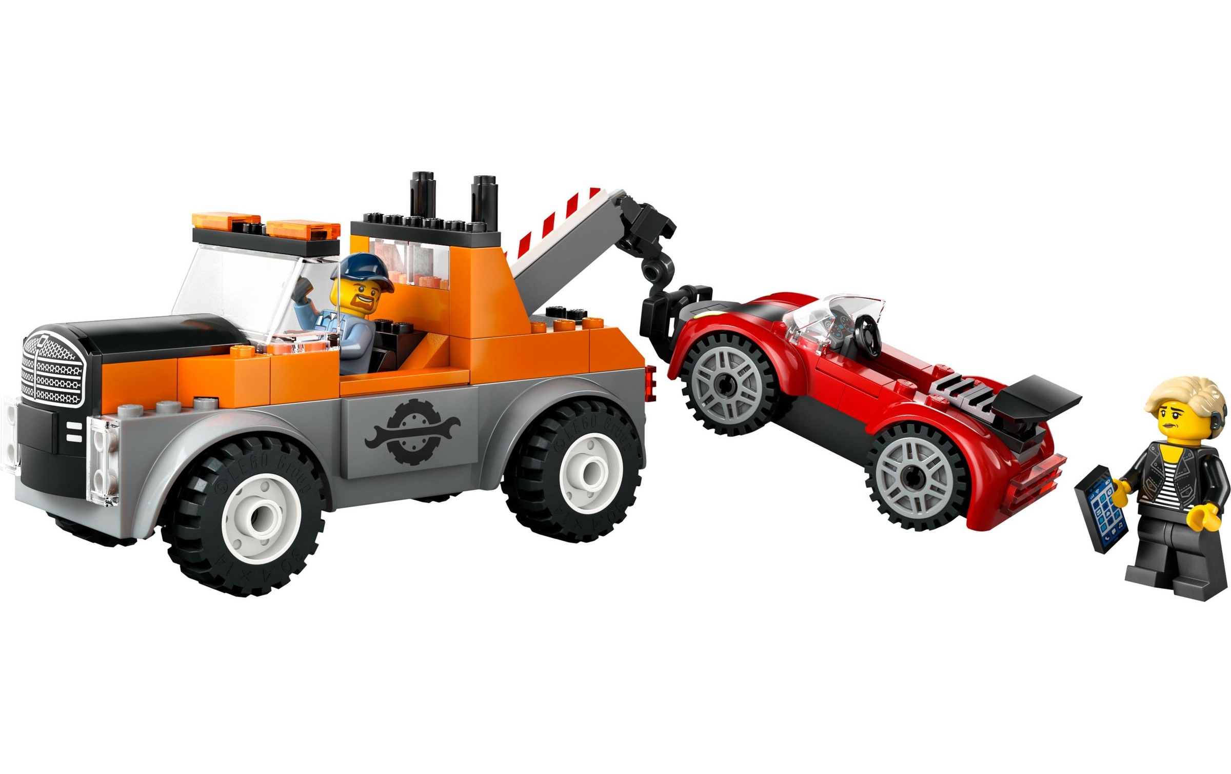 LEGO® Spielbausteine »City Abschleppwagen mit Sportauto 60435«