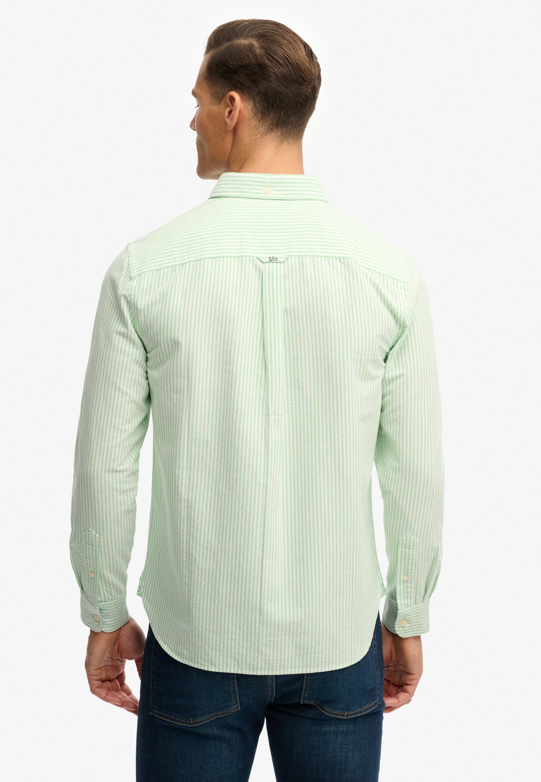Superdry Langarmhemd »PREPPY OXFORD L/S SHIRT« Baumwolle, regular fit