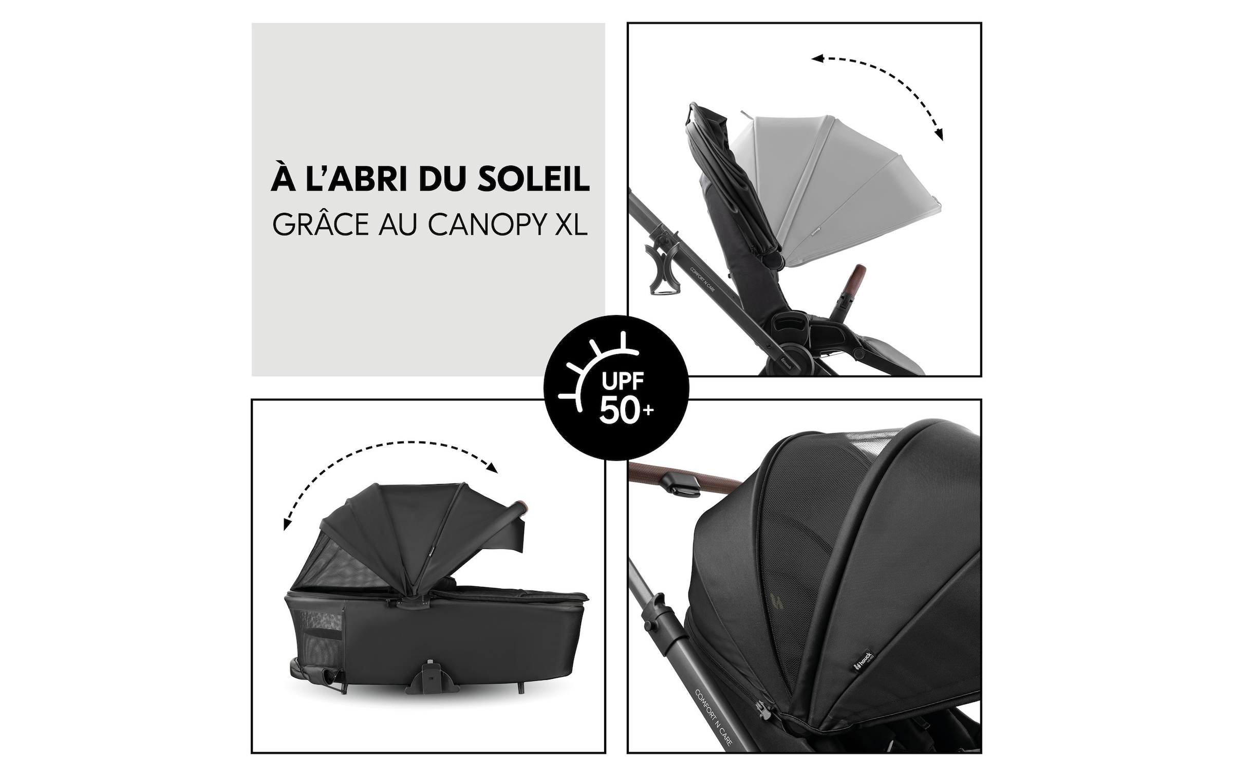 Hauck Kombi-Kinderwagen »Comfort N Care« 25 kg