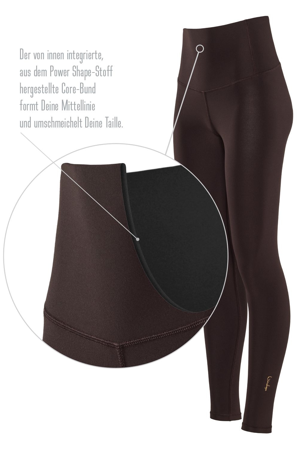 Winshape Leggings »Functional Comfort HWL117C«  mit V-Shape Applikation und Core-Bund
