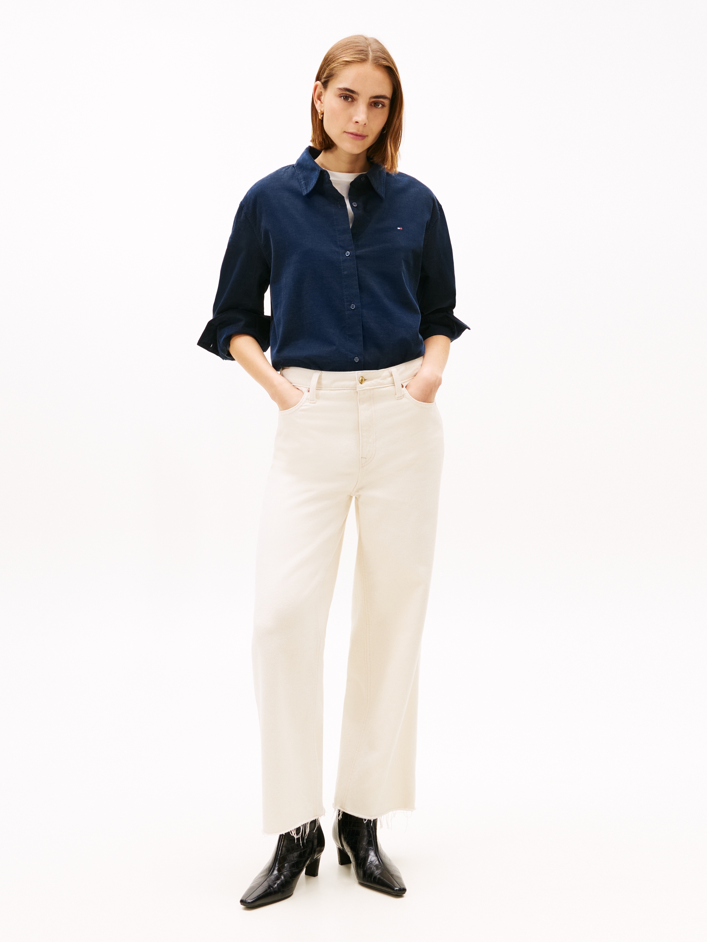 Tommy Hilfiger Shirtbluse »CORDUROY RELAXED SHIRT«
