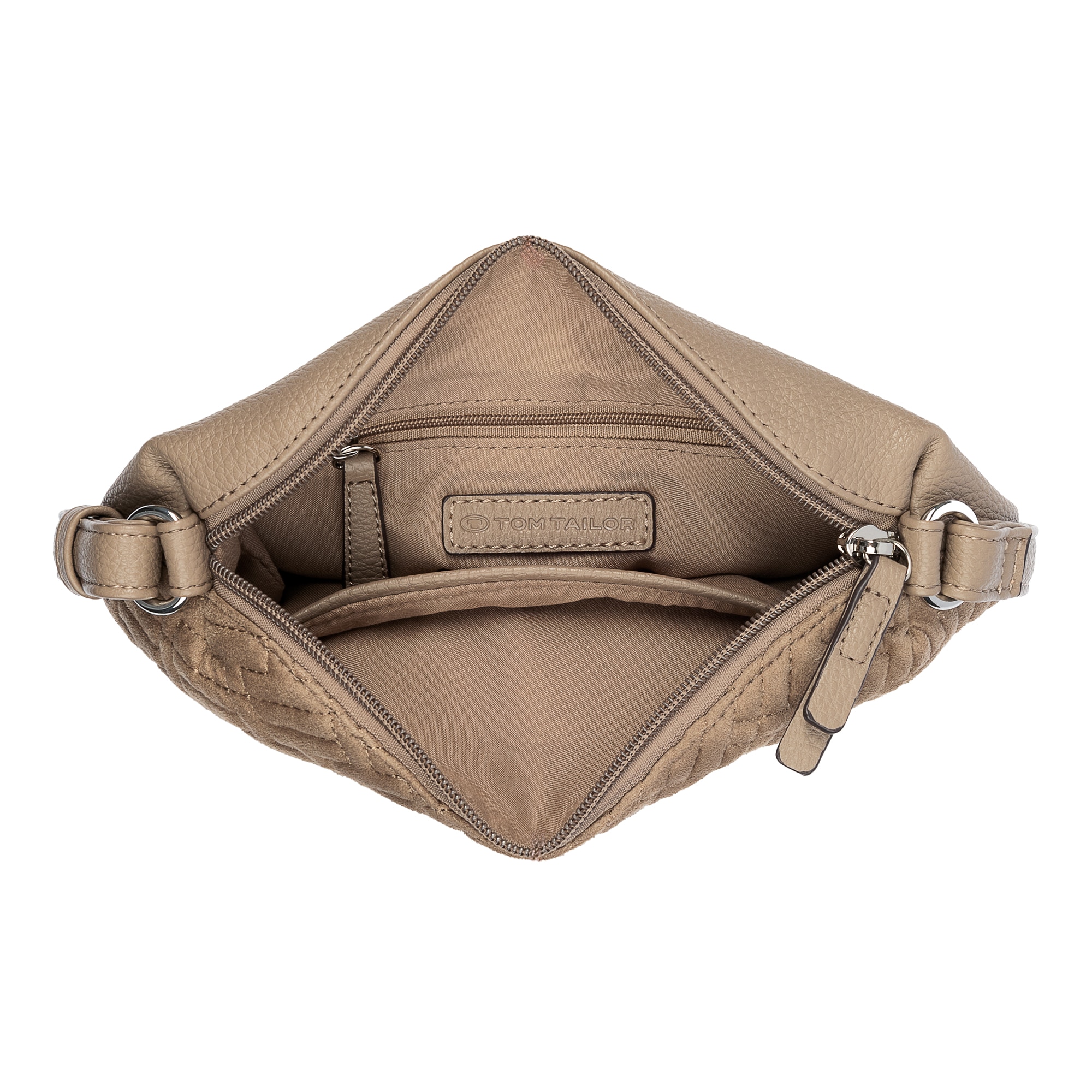 TOM TAILOR Sac à main »Xanthia« Sac bandoulière pour femme avec embossage
