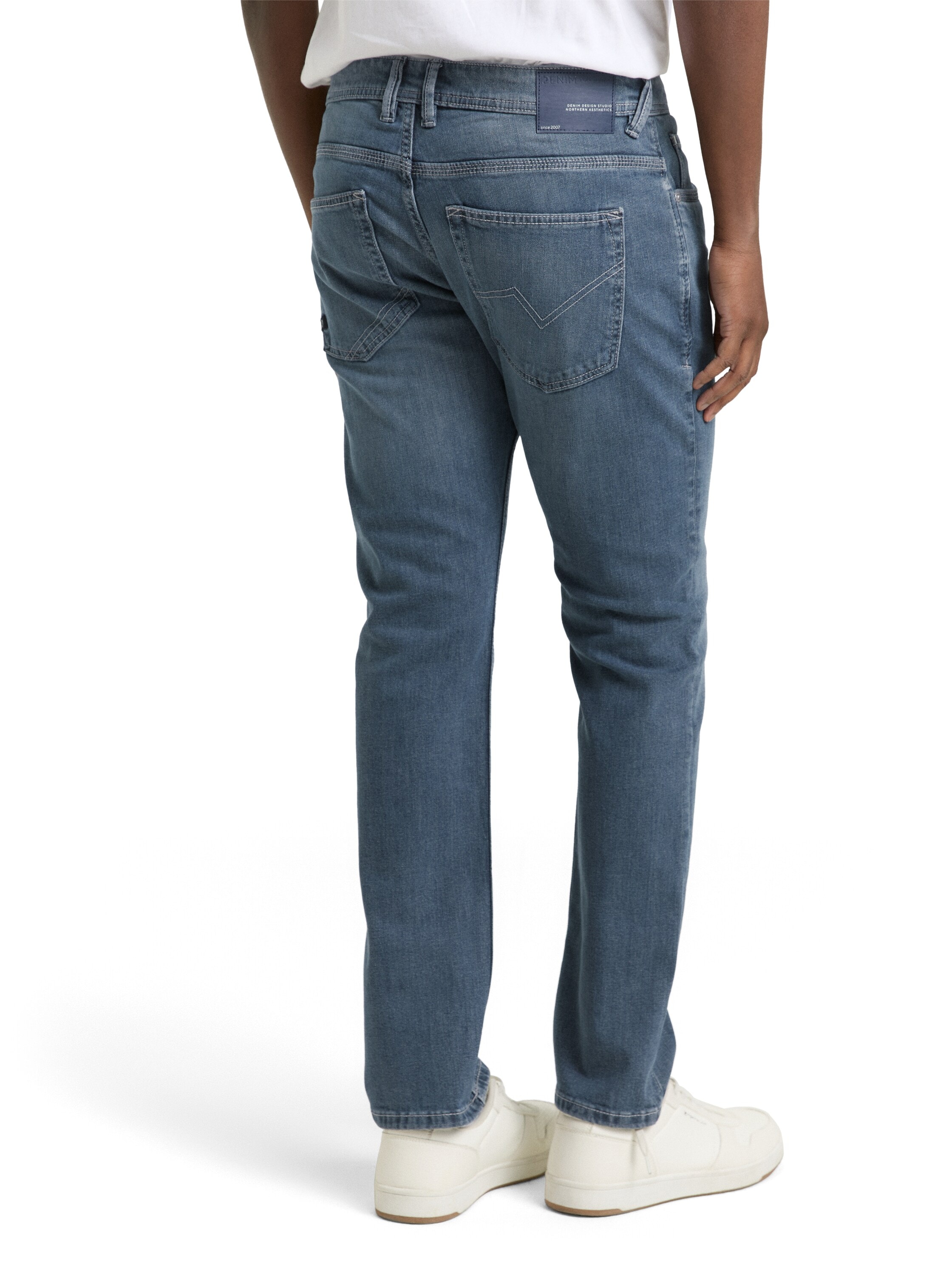 TOM TAILOR Denim Jeans droit im klassischen 5-Pocket-Design
