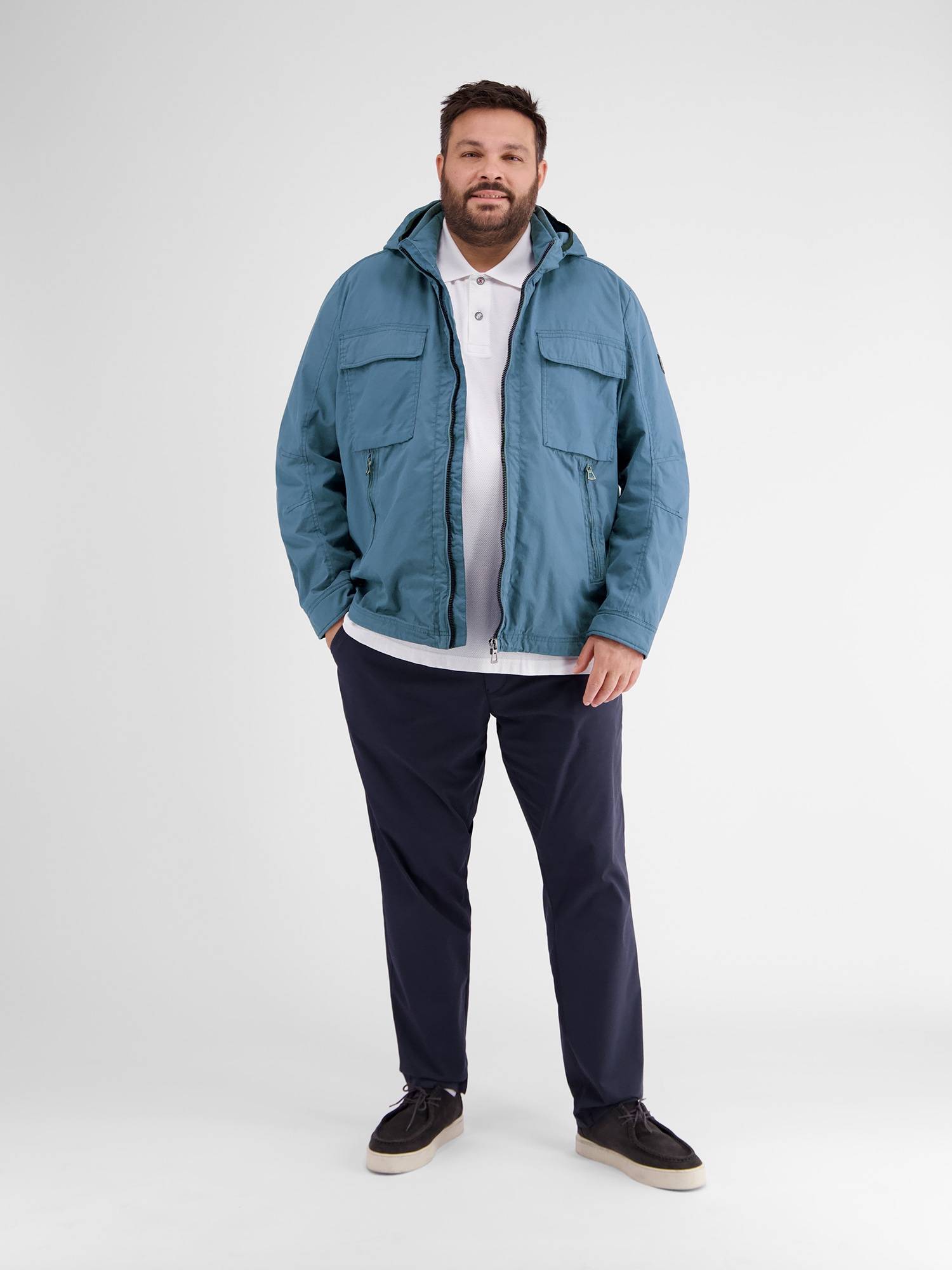 LERROS Outdoorjacke »Blouson mit abnehmbarer Kapuze« mit Kapuze