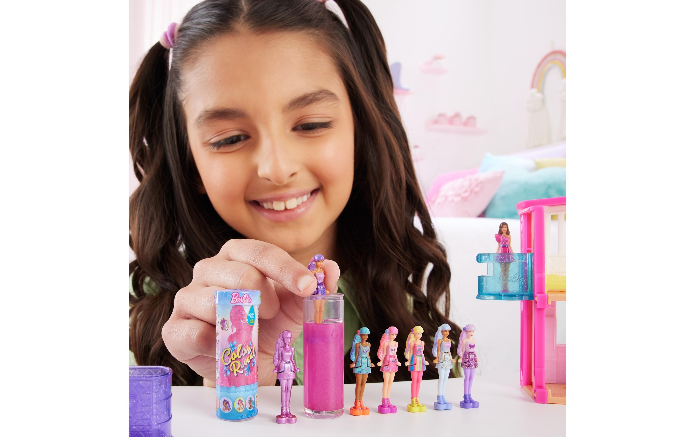 Barbie Anziehpuppe »Mini BarbieLand Color Reveal assortiert«