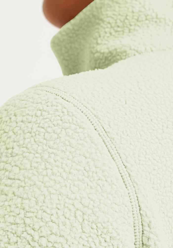 Jack Wolfskin Pull en polaire »LITE CURL HZ W«, à col montant, en polyester
