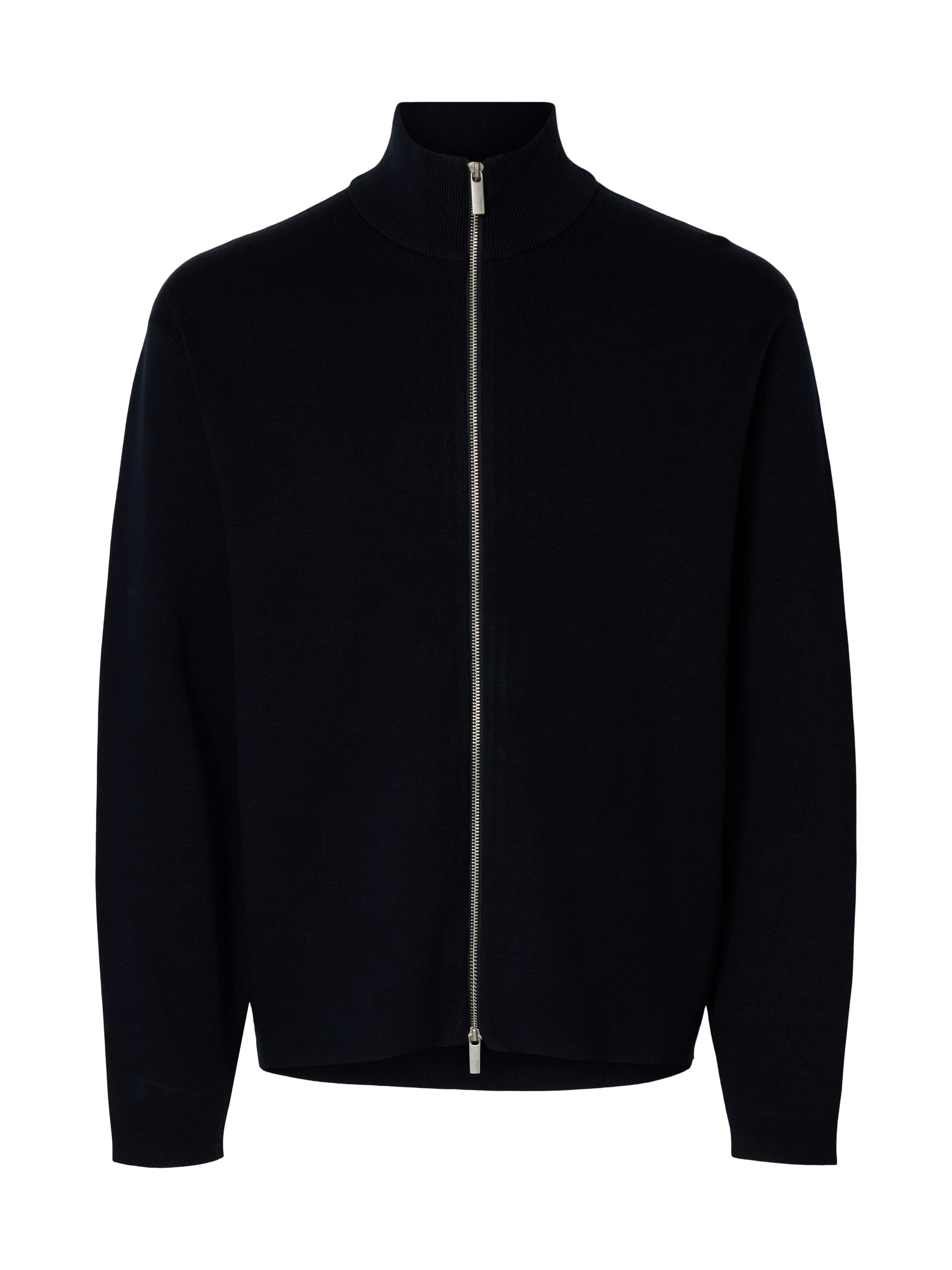SELECTED 1100000002199 »SLMTELLER FN ZIP CARDIGAN NOOS« Viskosemischung, regular fit