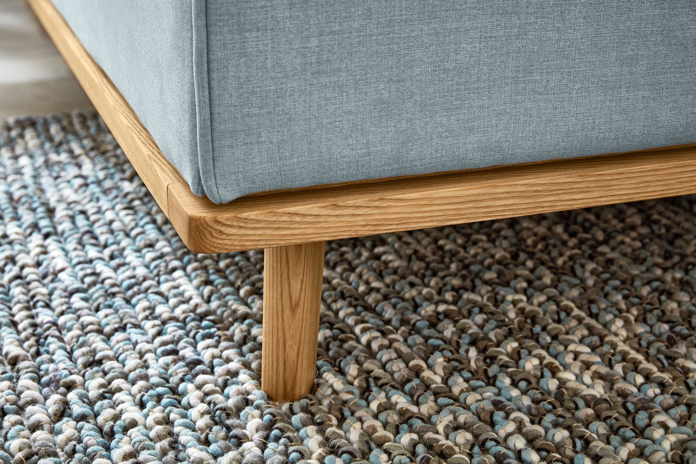 Musterring Lit rembourré »Delphi erhältlich in der Breite 160cm und 180cm« Eicherahmen massiv, Kopfteil mit Steppung