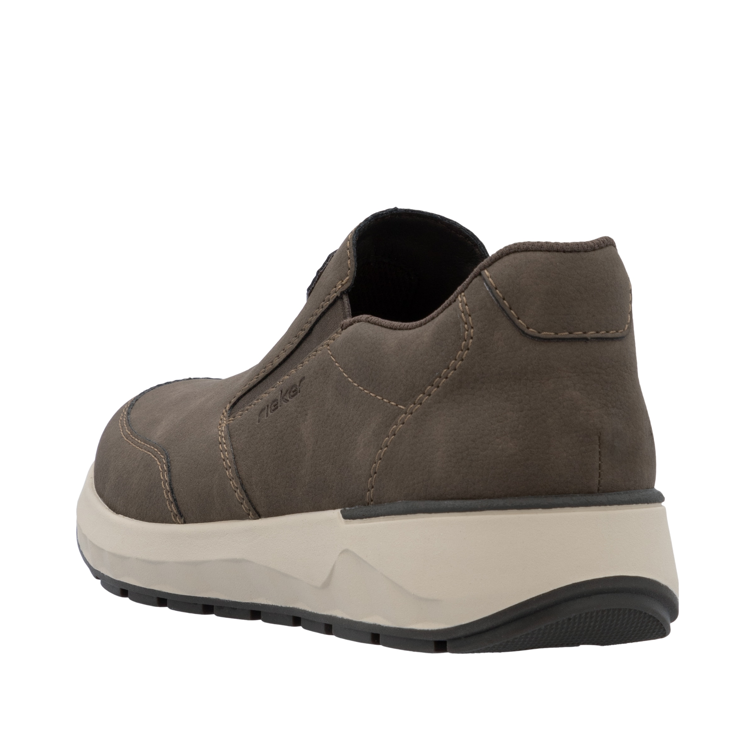 Rieker Slipper  chaussure à enfiler, demi-bottine, sneaker slip-on avec coutures décoratives