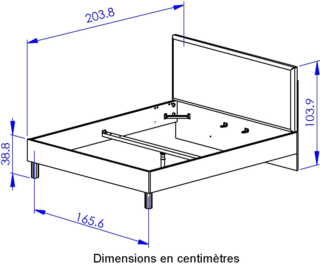 Gami Ensemble de chambre à coucher »Schlazimmer-Set N°2 Auriol« 5 cuis tlg. Praktisches, elegantes und modernes Schlafzimmer