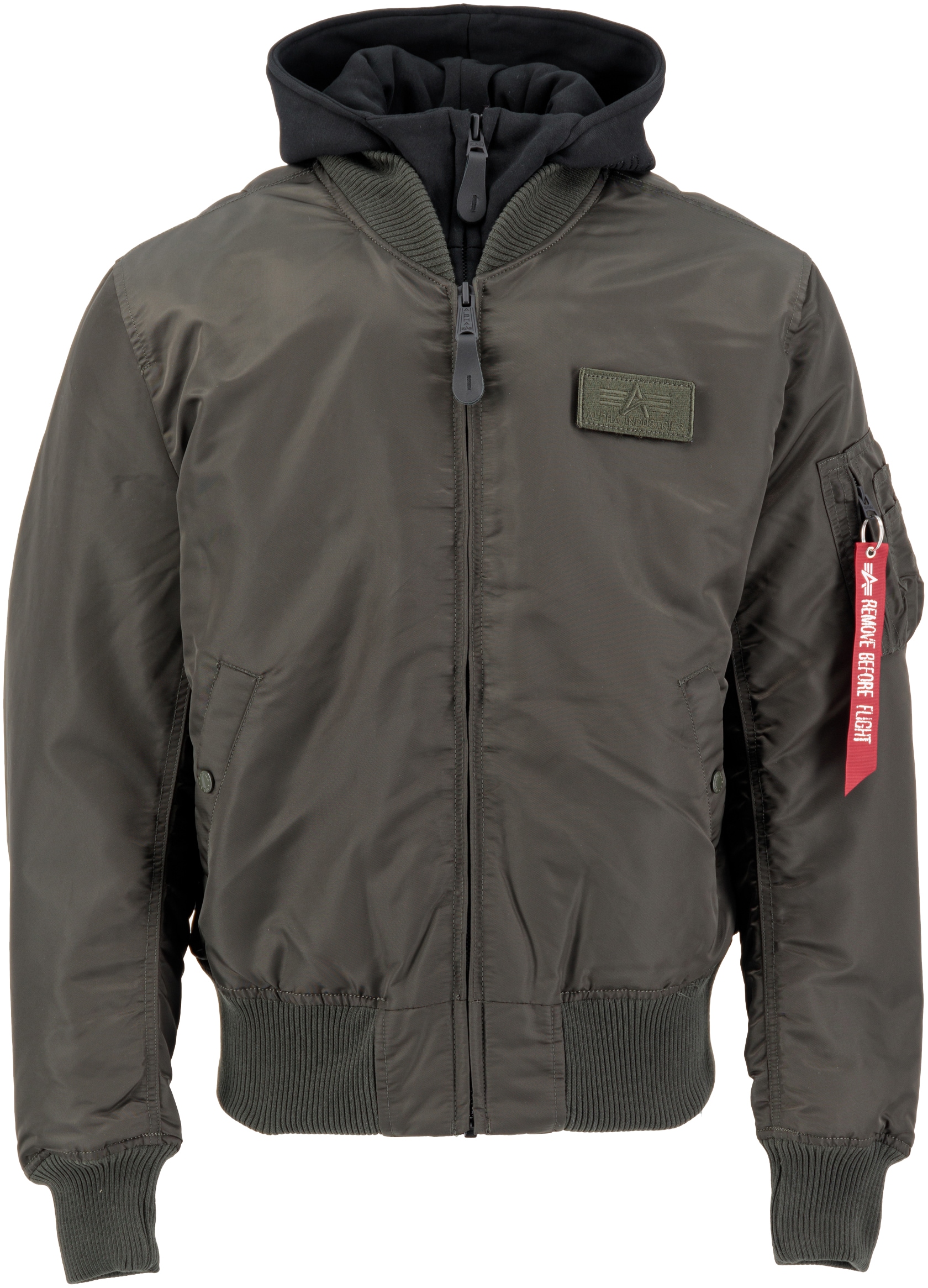 Alpha Industries Bomberjacke »MA-1 D-TEC« mit Kapuze