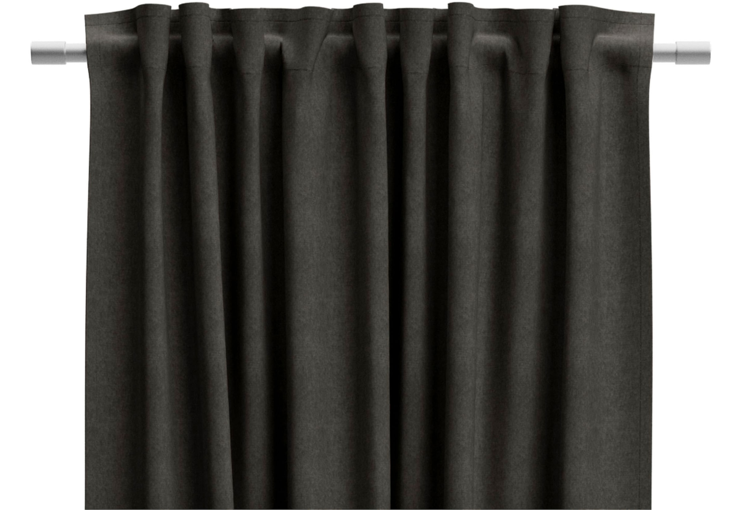 Neutex for you! Vorhang »BELMONDO« Multifunktionsband 1 Stk. tlg. Uni mit samtiger Oberfläche, nach Mass