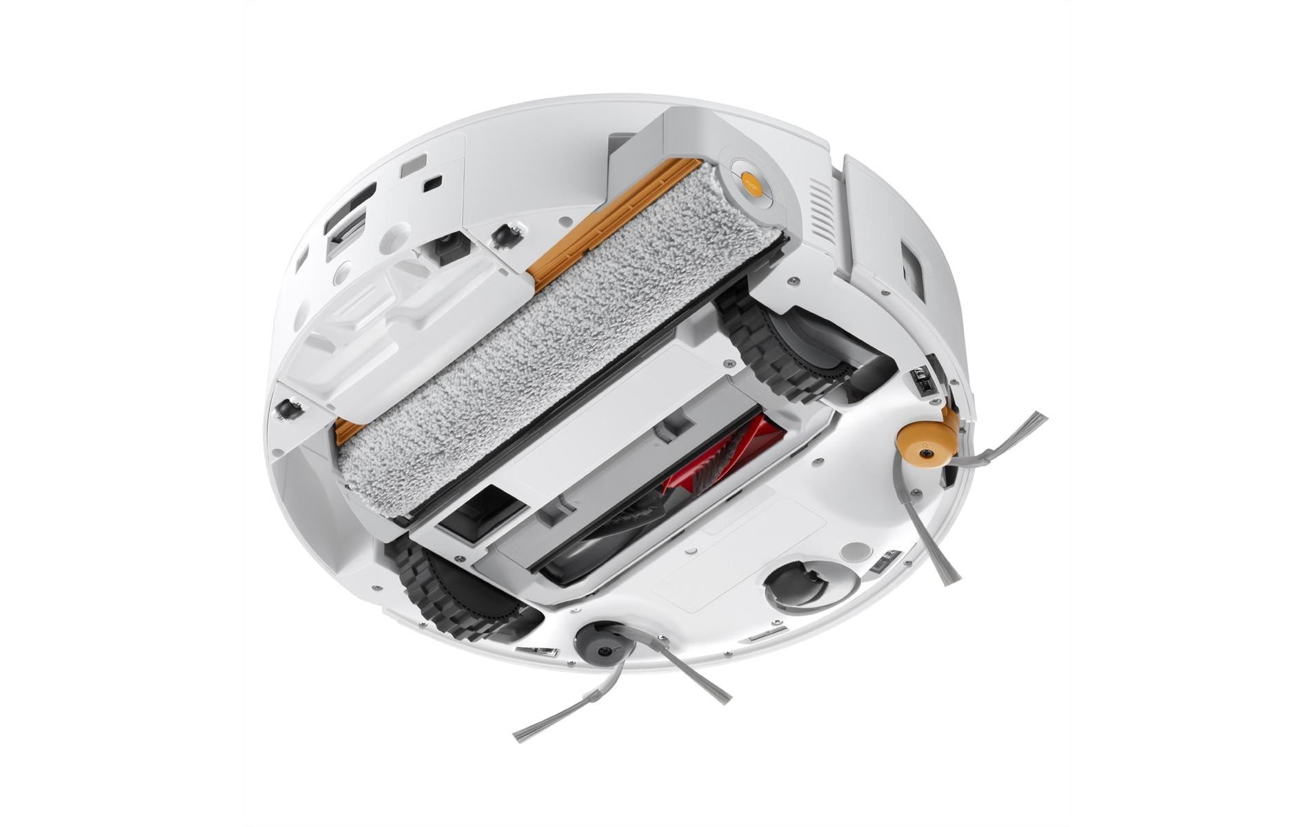 Roborock Saugroboter »Qrevo Curv 2 FlowX, White« Automatische Teppichschutz‑Walzenklappe
