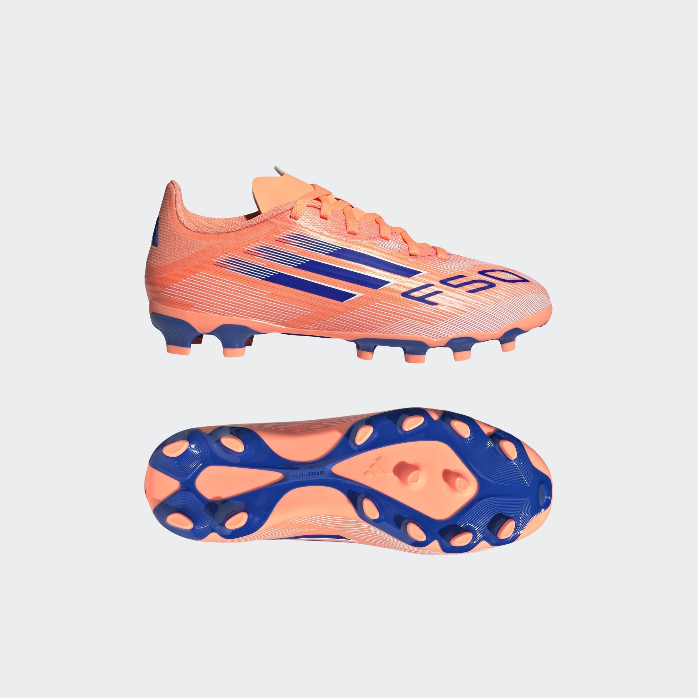 adidas Performance Fussballschuh »F50 LEAGUE MULTI-GROUND KINDER-STIEFEL«  geeignet für Rasen- und Kunstrasenplätze, für Kinder & Jugendliche