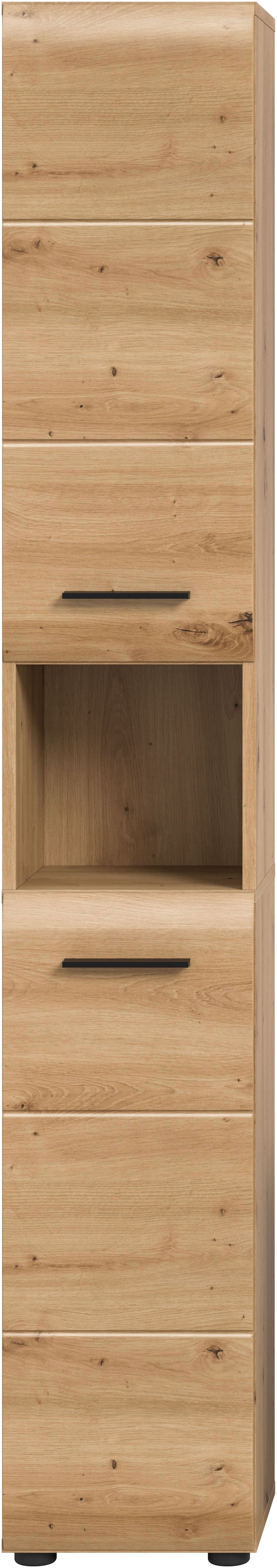 INOSIGN Armoire de rangement 1 cuis tlg. Florenz, Badschrank hoch, Artisan Oak NB, 185 cm Hoch