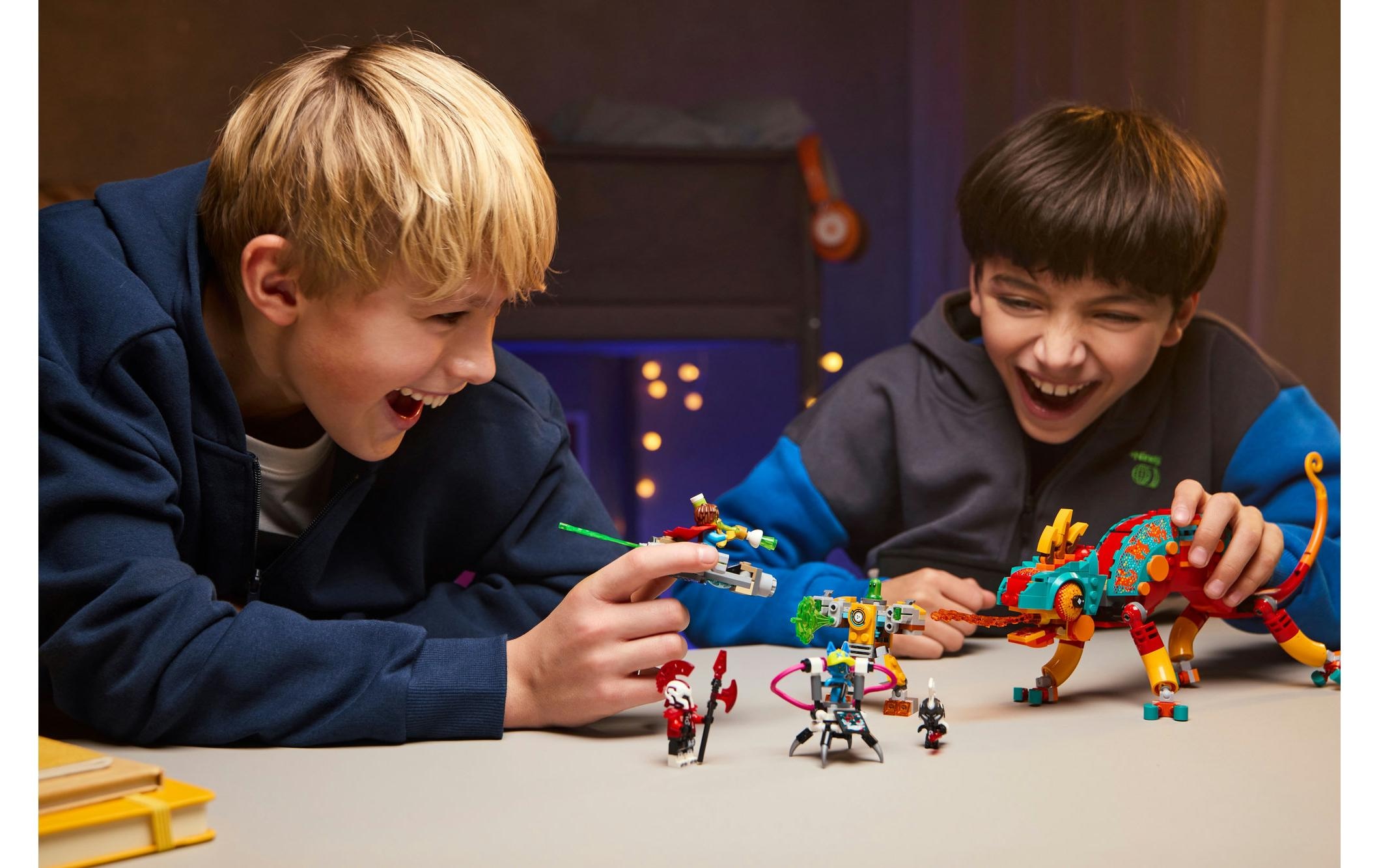 LEGO® Spielbausteine »DreamZzz Mateos Feuer-Chamäleon 71492«
