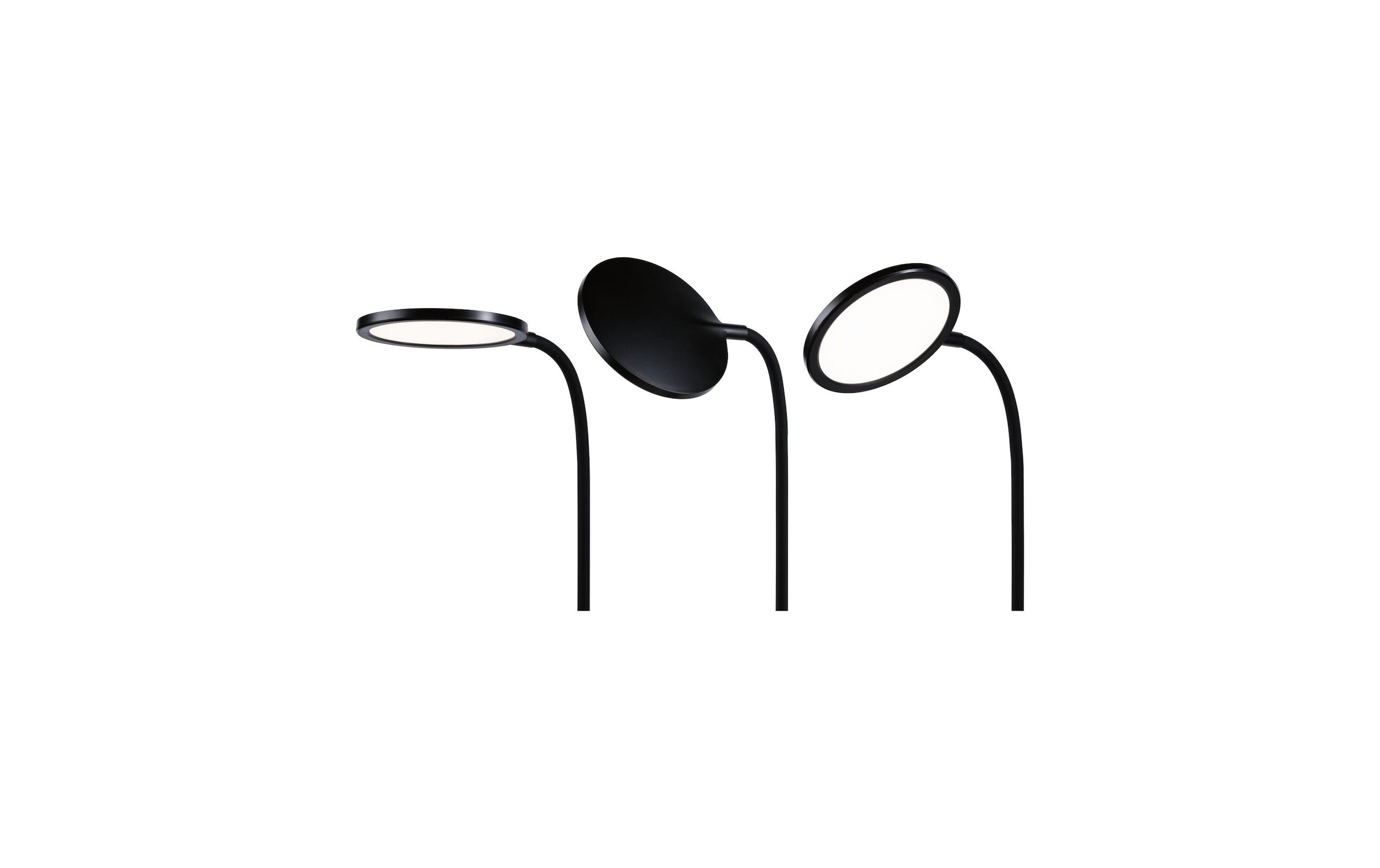 Paulmann LED Schreibtischlampe »Paulmann Schreibtischleuchte Schwarz, matt« LED-Modul warmweiss