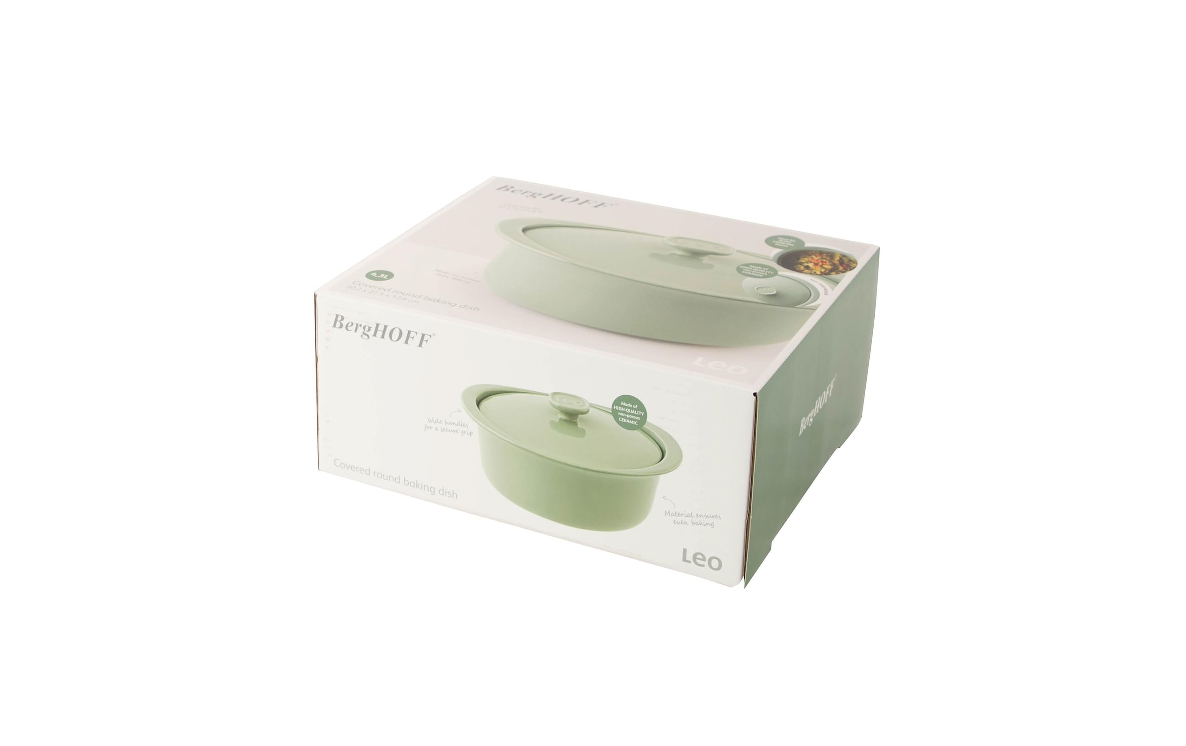 BergHOFF Auflaufform »Leo Balance Sage Rund« Keramik