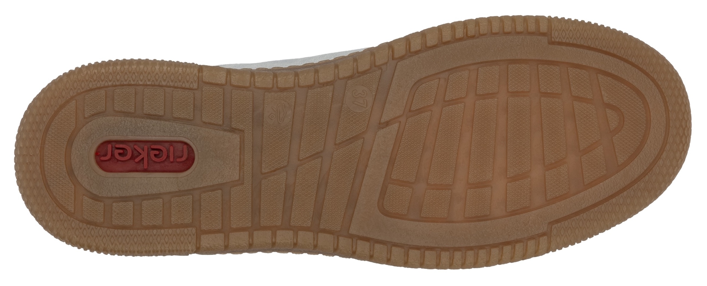 RIEKER Sport Plateausneaker  , Freizeitschuh, Halbschuh, Schnürschuh in veganer Verarbeitung