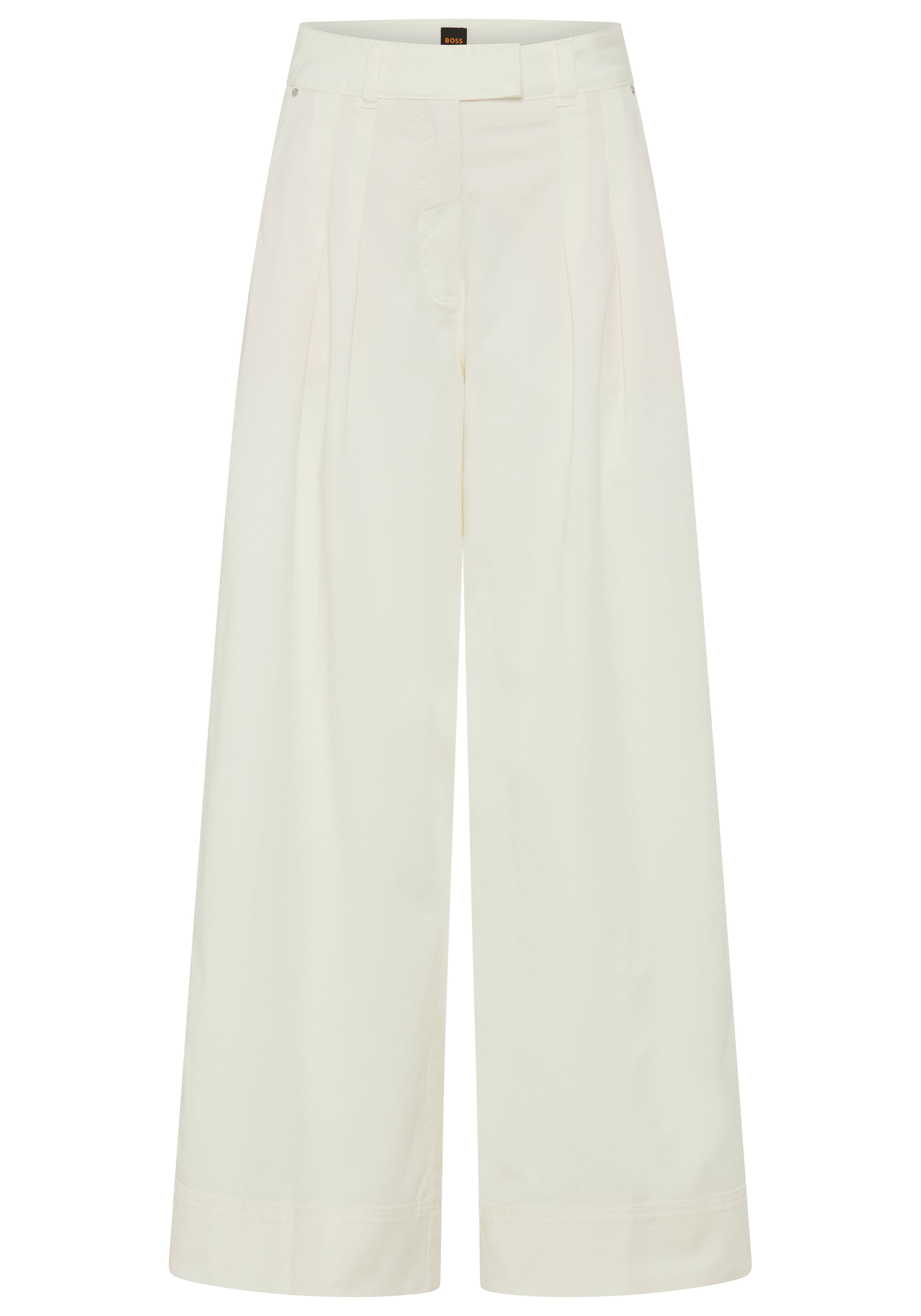 BOSS ORANGE Pantalon à pinces »Tanjura Premium Damenmode«  avec jambe large