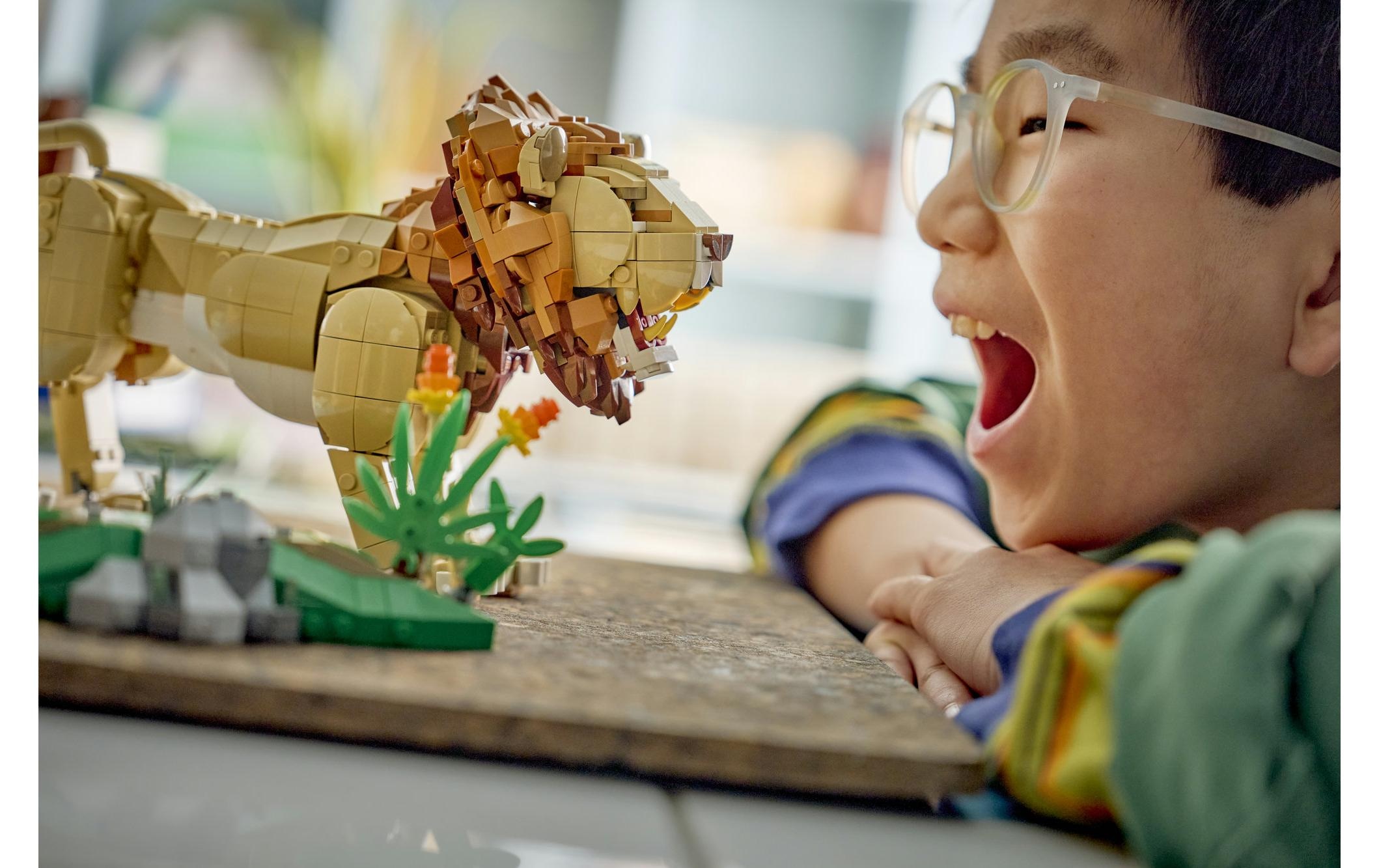 LEGO® Pions de construction »Wilde Tiere: Majestätischer Löwe (31386), LEGO Creator« fabriqué en Europe