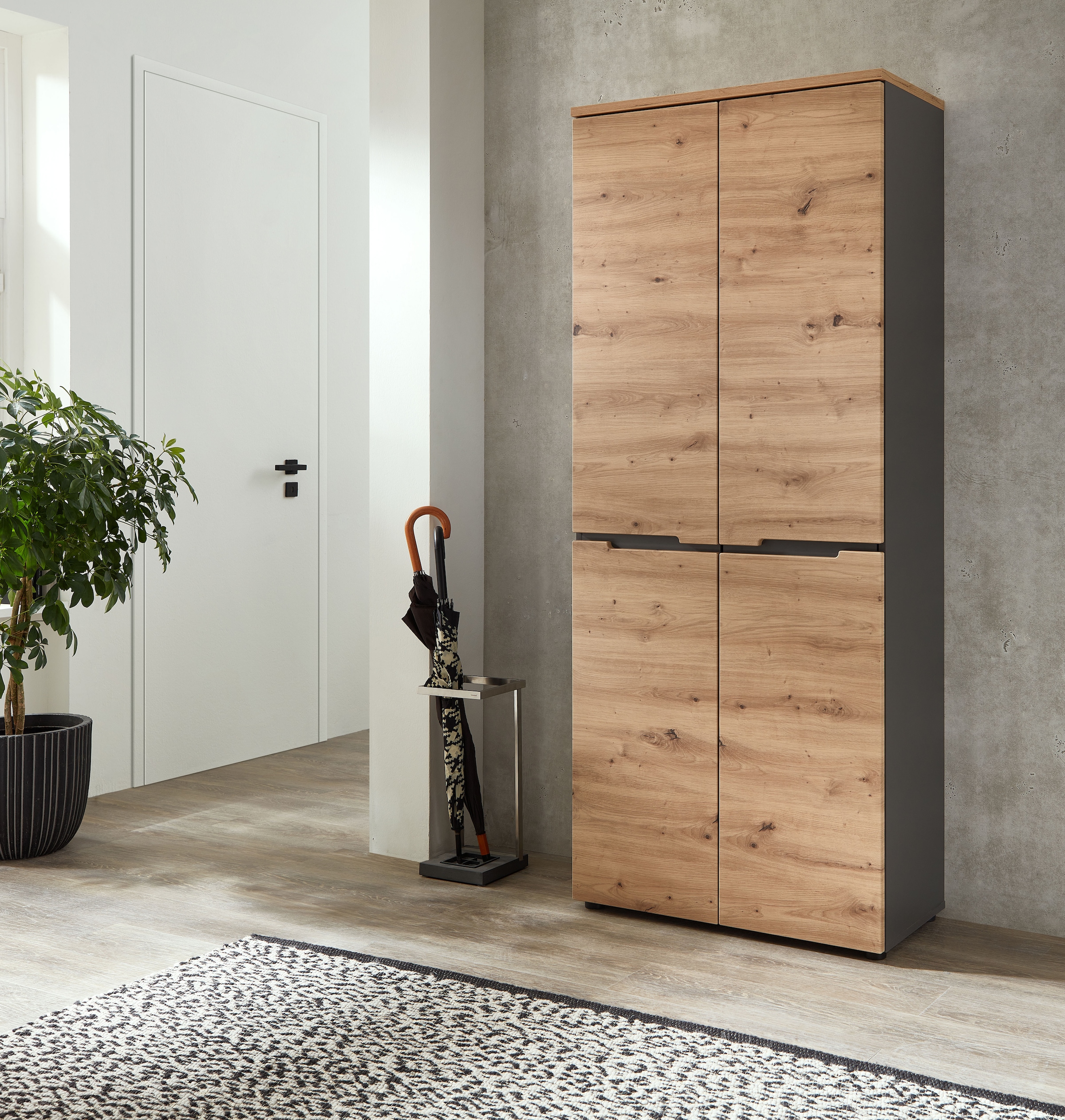 Innostyle Schuhschrank »Memphis Garderobenschrank,  80x192x38cm (B/H/T)« 1 Stk. tlg.