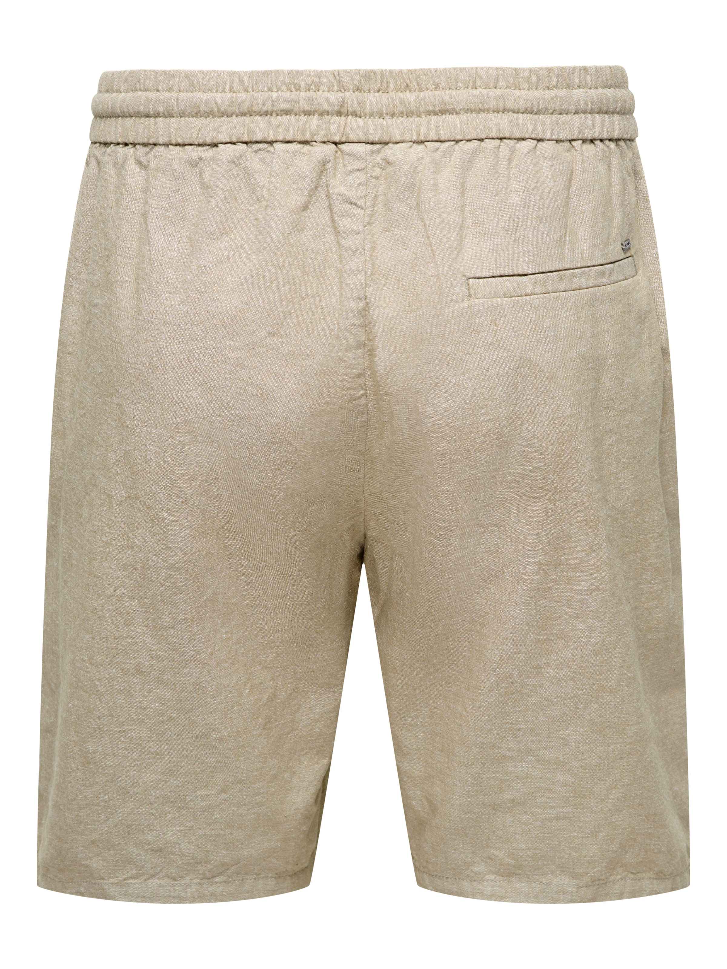 ONLY & SONS Shorts »ONSLINUS 0007 COT LIN SHORTS NOOS«  Baumwolle mit Leinen,  normal geschnitten
