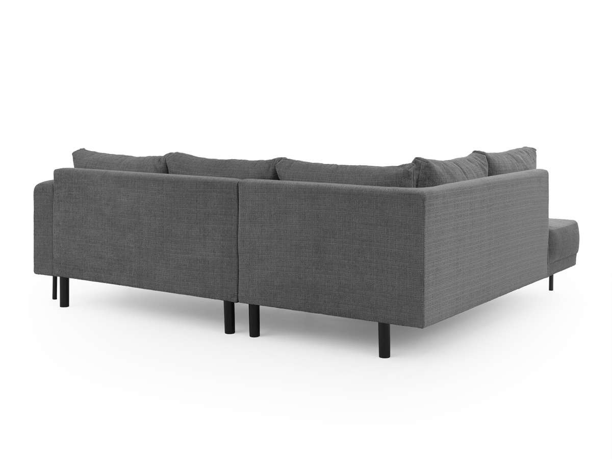 Home affaire Canapé d'angle »NELLIA L-Form mit Ottomane rechts oder links bestellbar, Breite 231 cm« enthält 5 Rückenkissen, angenehmen Sitzkomfort, belastbar bis 480kg