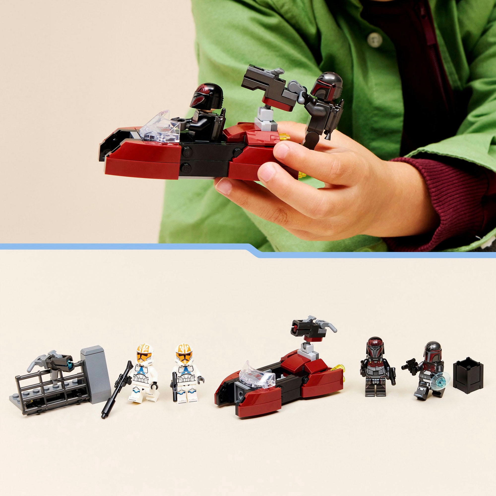 LEGO® Pions de construction »Belagerung von Mandalore Battle Pack (75449), LEGO Star Wars« Made in Europe
