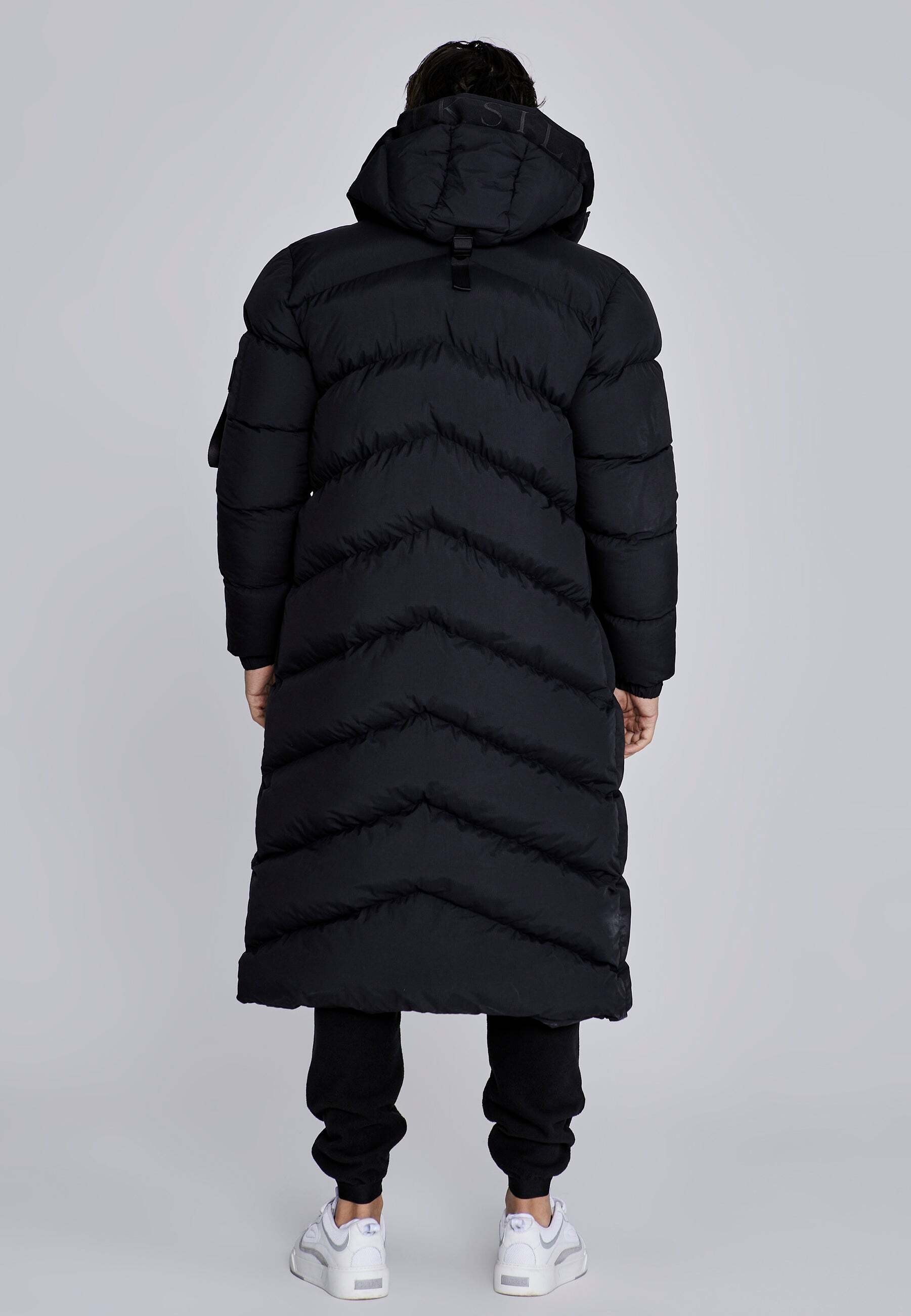 Siksilk Veste d'hiver »Siksilk Wintermantel Longline Puffer«