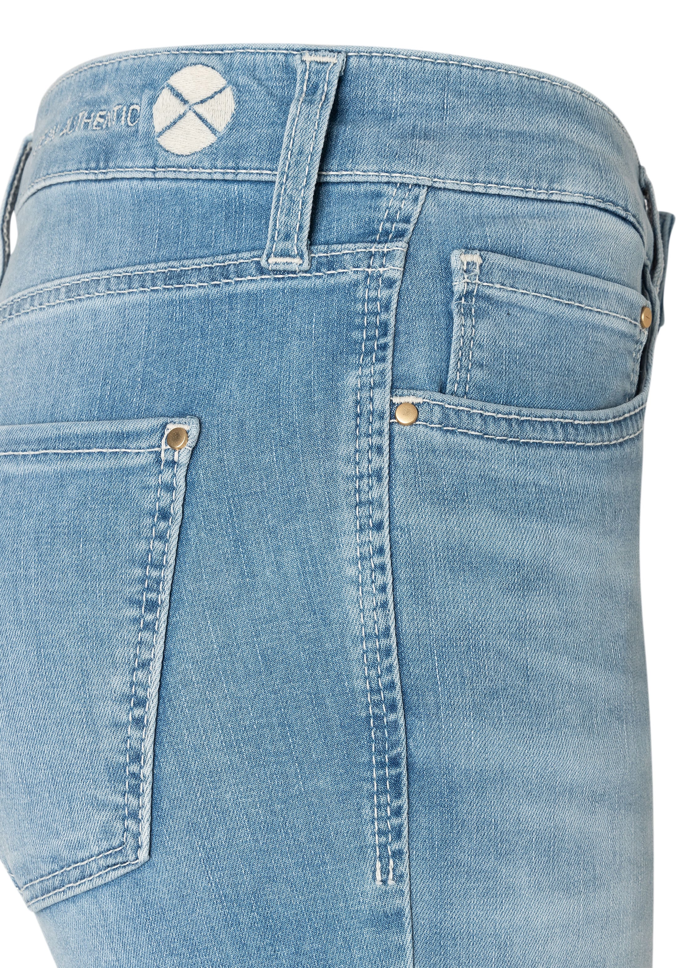 MAC Jeans 3/4 »Dream Kick« Saum modisch verkürzt und leicht ausgestellt