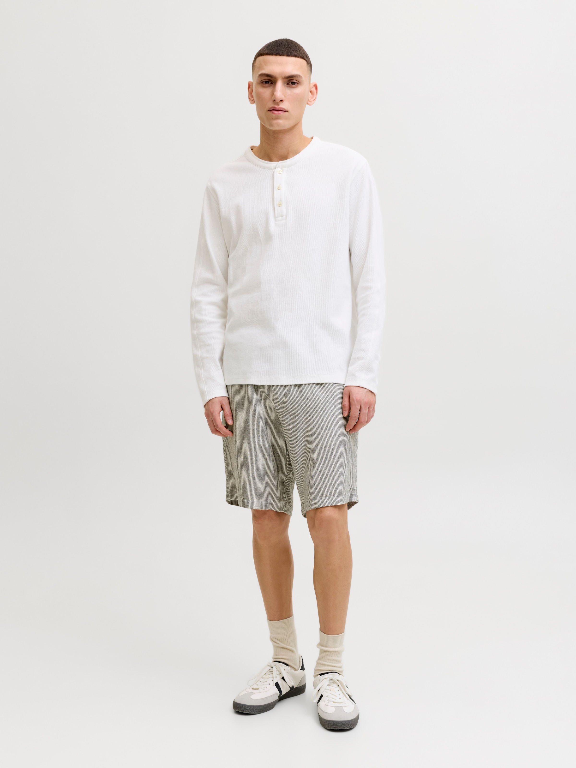 Jack & Jones Short en chino »JPSTACE MYKONOS LINEN BLEND SHORTS SRT«