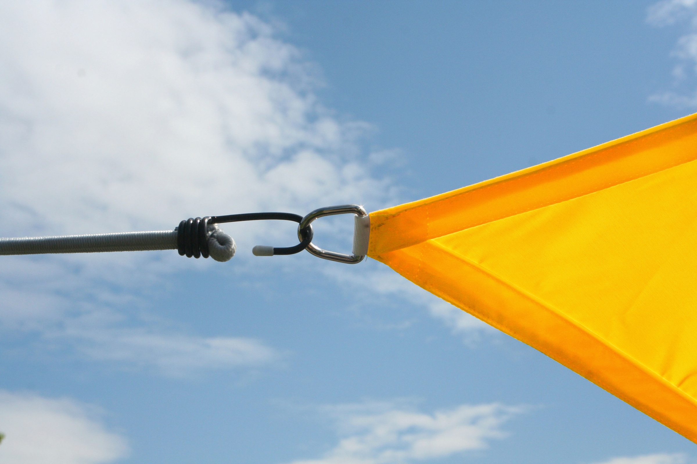 Floracord Sonnensegel B: 460 cm, elfenbeinfarben