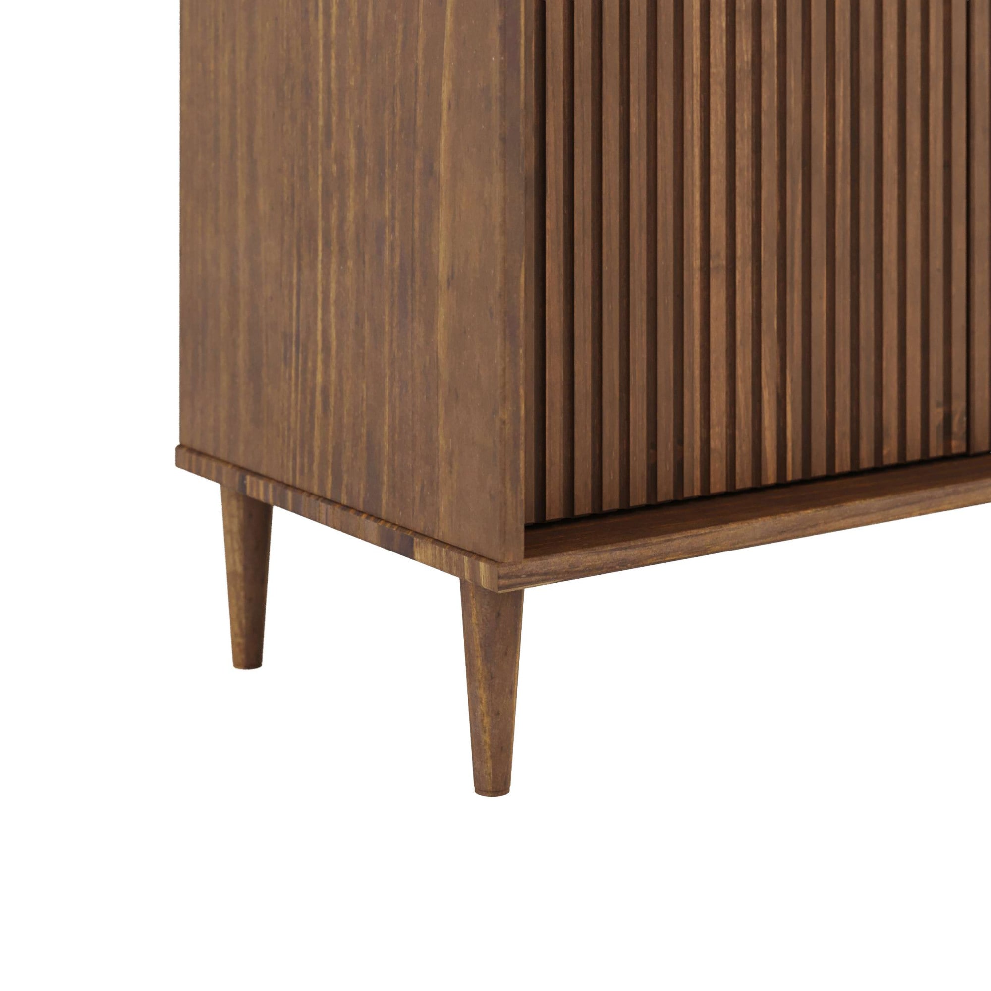 GOODproduct Bücherregal »Malmedy Front mit gefrästen Rillen« Bücherschrank aus massivem Kiefernholz, Push-to-open, FSC, B: 80 cm
