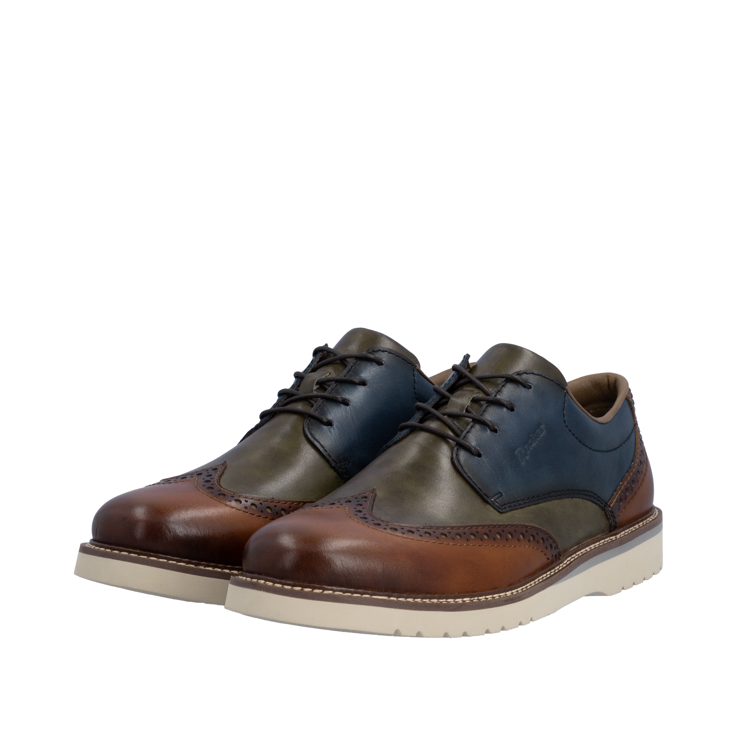 Rieker Chaussure à lacets  chaussure à lacets, chaussure business à lacets, perforations lyra, forme confortable