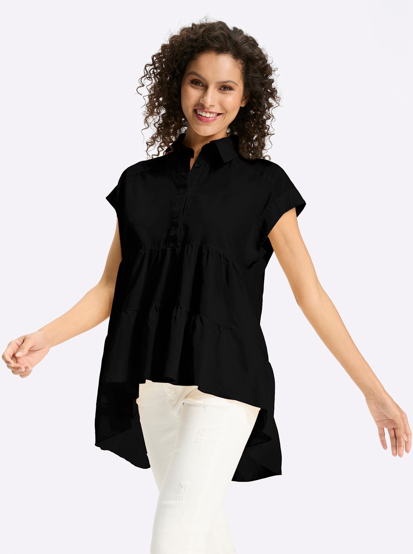heine Blouse à manches courtes