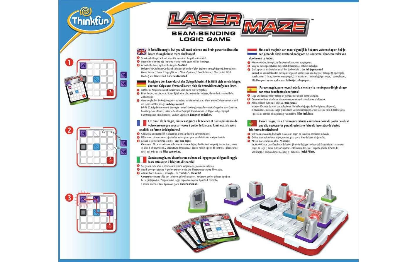 Ravensburger Jeu »Rätselspiel Laser Maze mit Laserstrahl und Spiegeln«