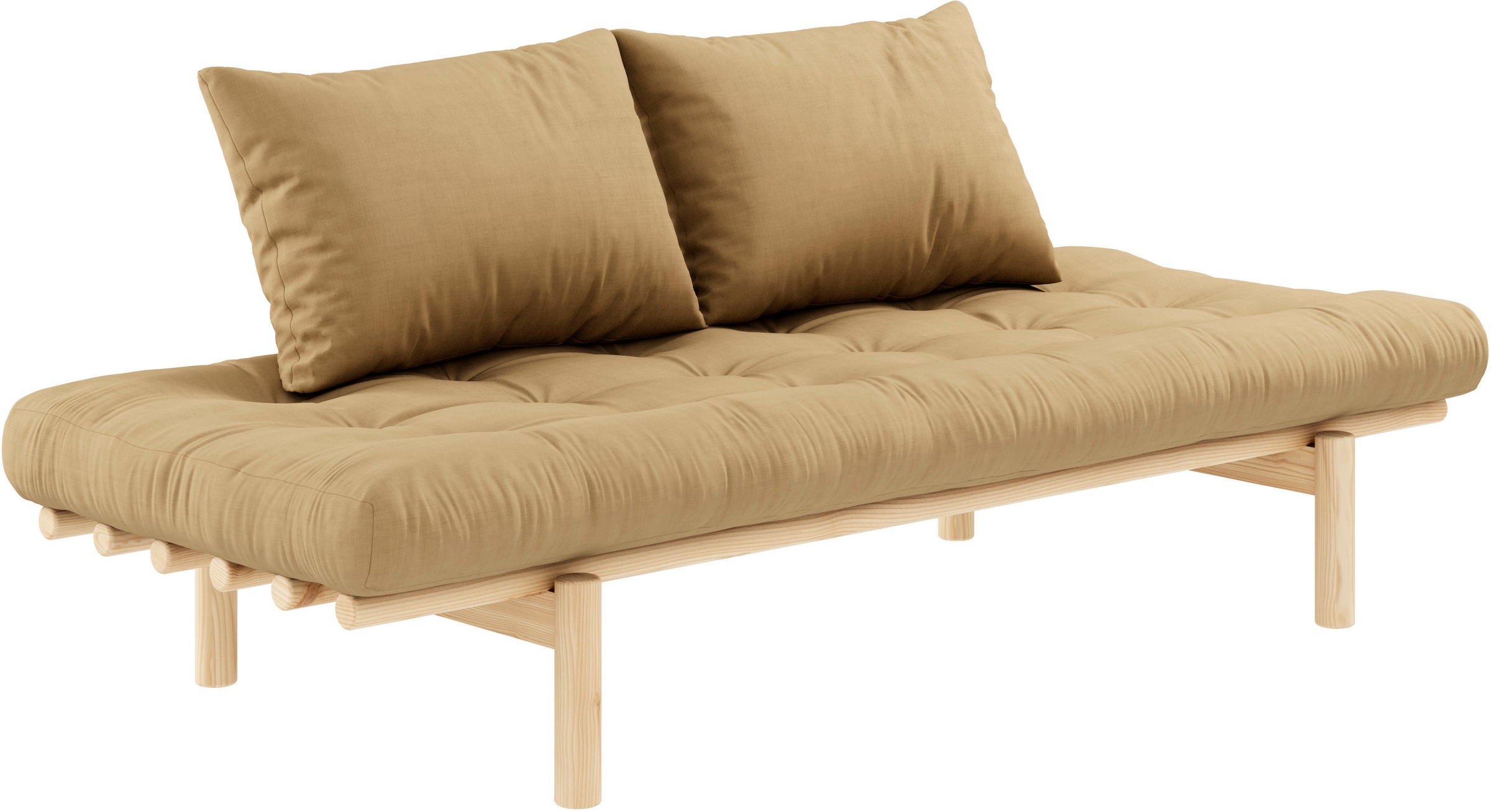 Karup Design Daybett »Pace« Set, 2 Stk. tlg. aus massiven Kiefernholz, inkl. Futonmatratze